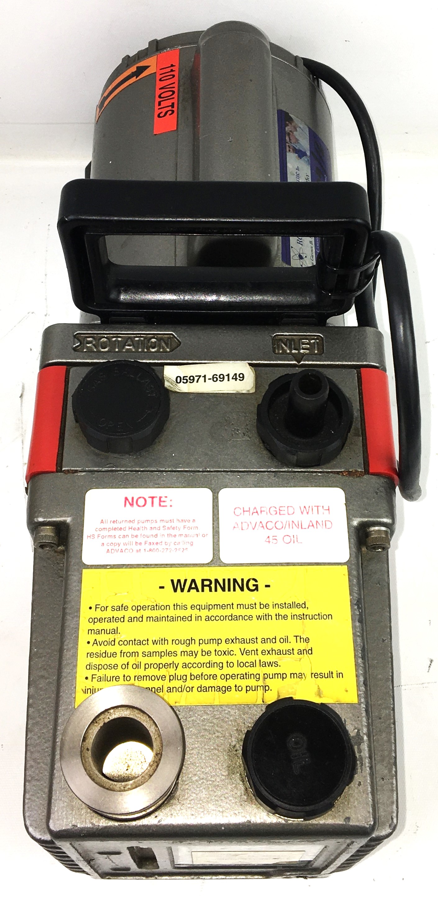 Used Edwards E2M2 Rotary Vacuum Pump (2cfm)