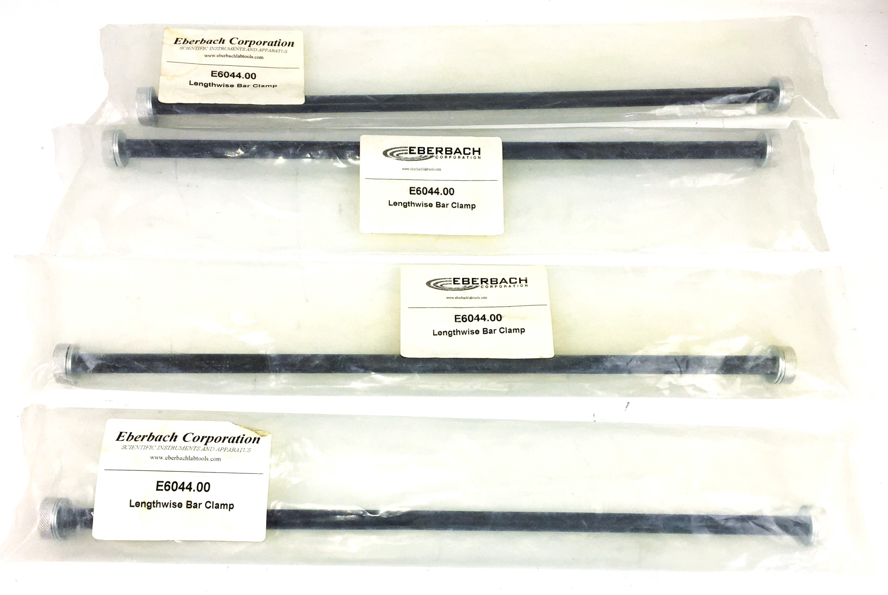 New Eberbach E6044.00 Lengthwise Bar Clamps for Shaker (19" Long)