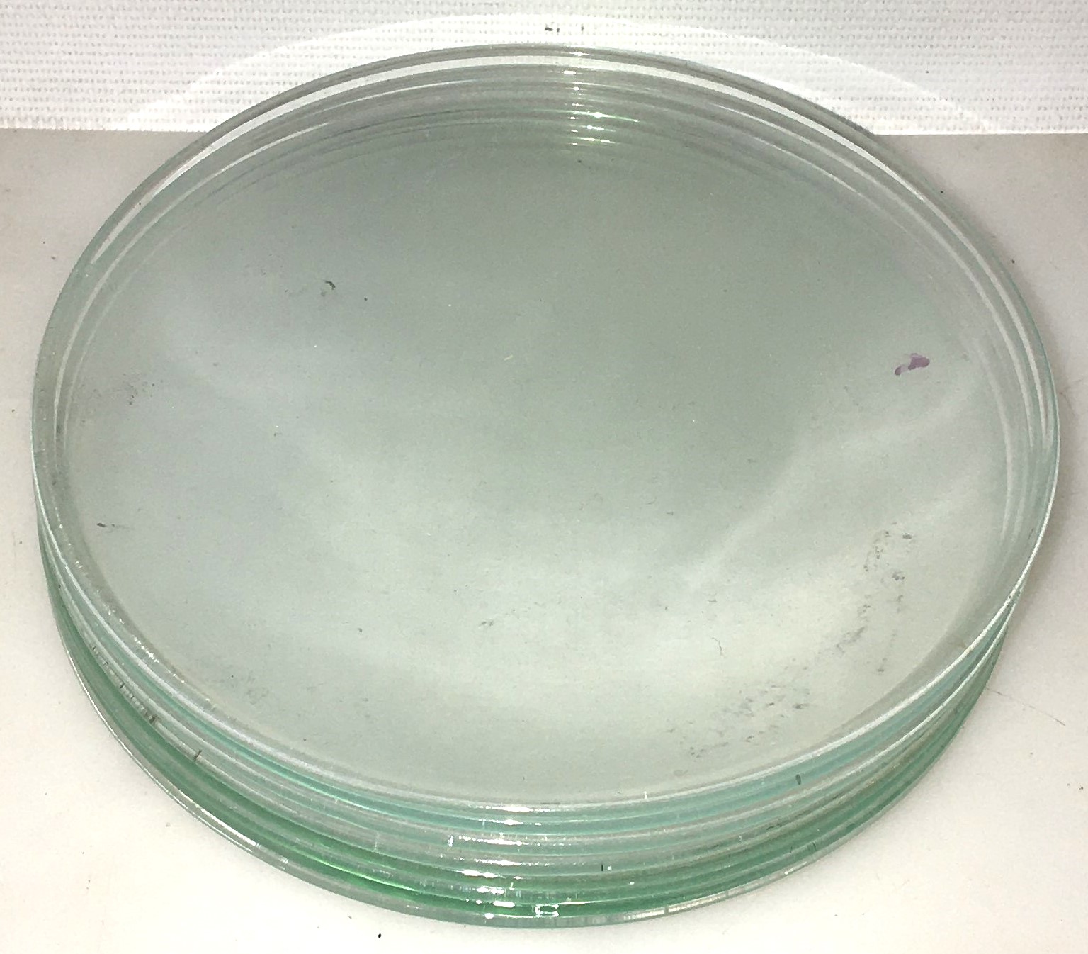 Used Plain Watch Glass / Beaker Cover - Assorted Sizes (Pack of 24)