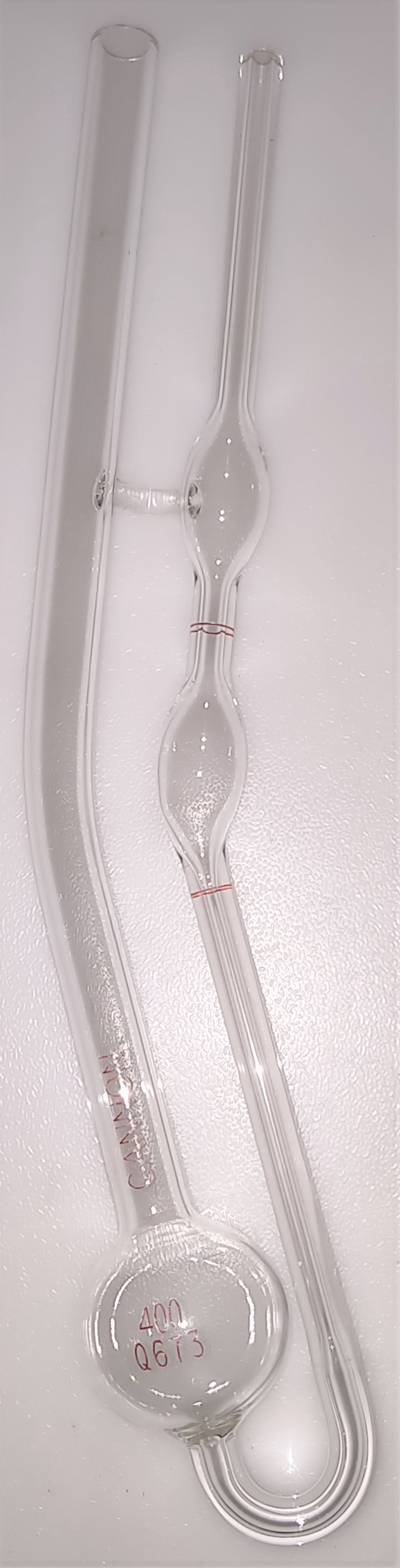 New Open Box Cannon-Fenske CFRC-400 Certified Routine Viscometer Tube - Size 400