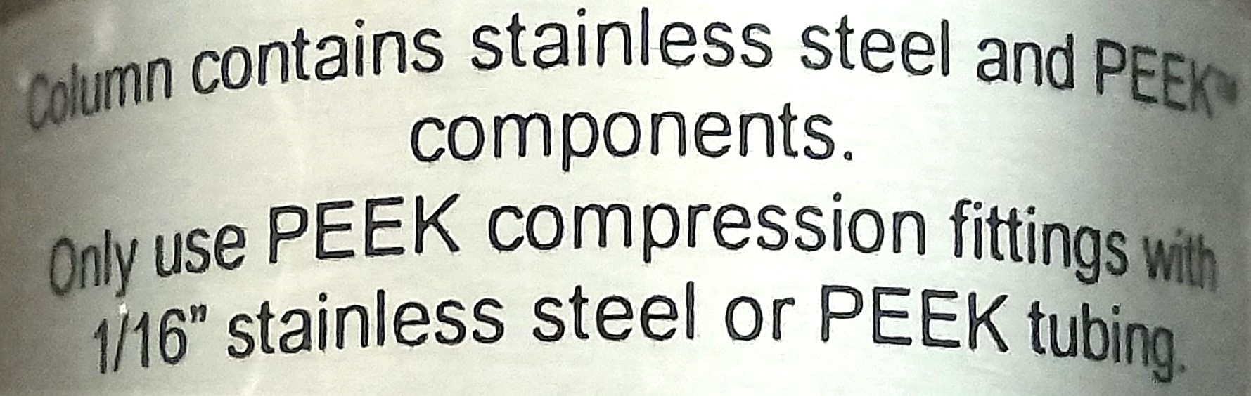 Used Vydac 218TP1022 C18 Preparative HPLC Column (25 cm × 22 mm x 10µm)