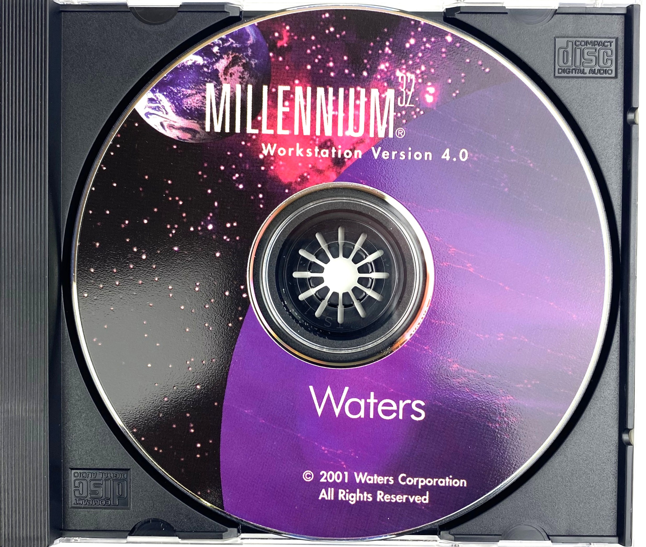 New Open Box Waters Millennium32 (Ver 4.0) Chromatography Software Kit with Key Disk