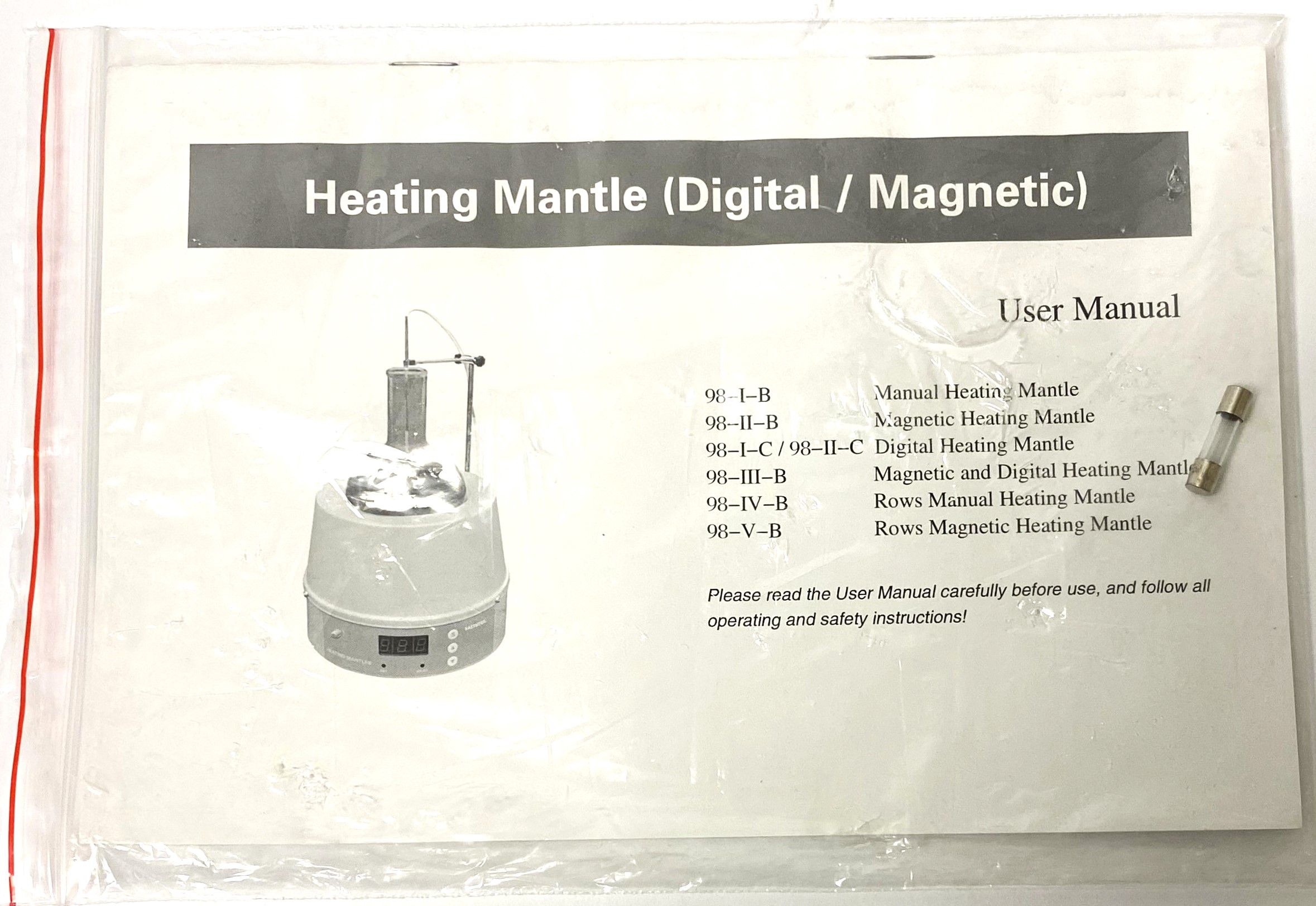 Used Hinotek 98-III-B 2000mL Digital Stirring Heating Mantle