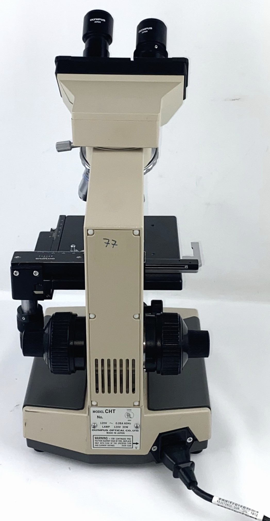 Used Olympus CH-2 Binocular Microscope