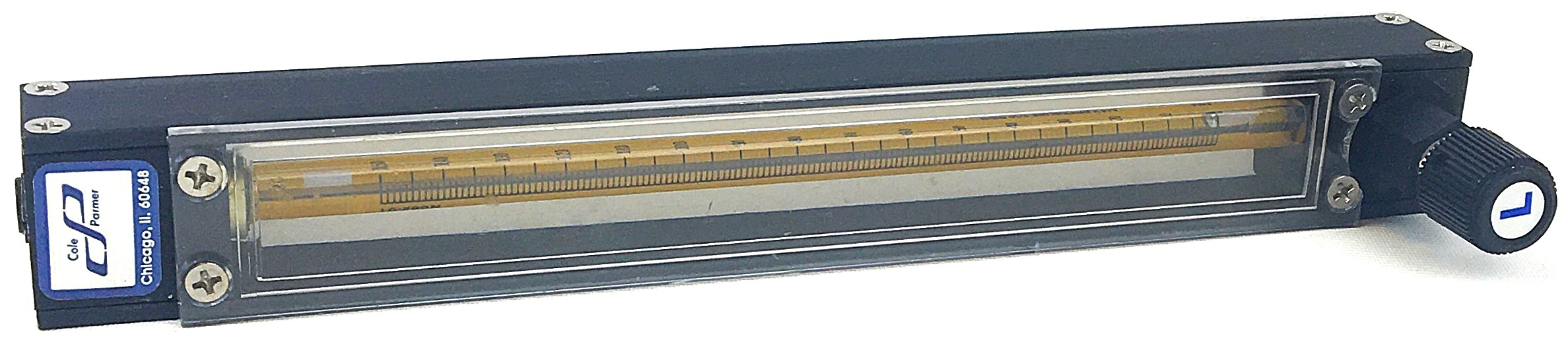 New Open Box Cole-Parmer (and Equivalent) Variable Area Flow Meter (0-150mm)