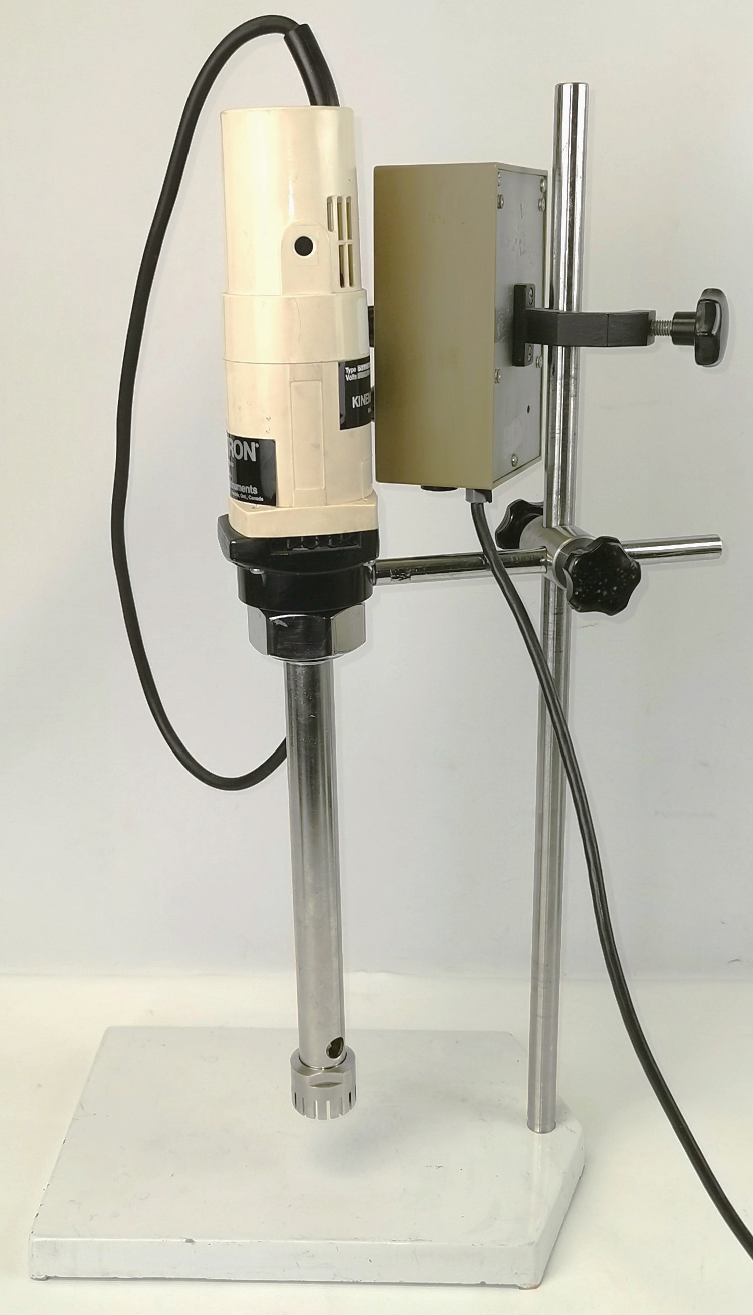 Used Kinematica Polytron PT10-35 Homogenizer with PCU-11 Controller and PT-DA 30 Probe