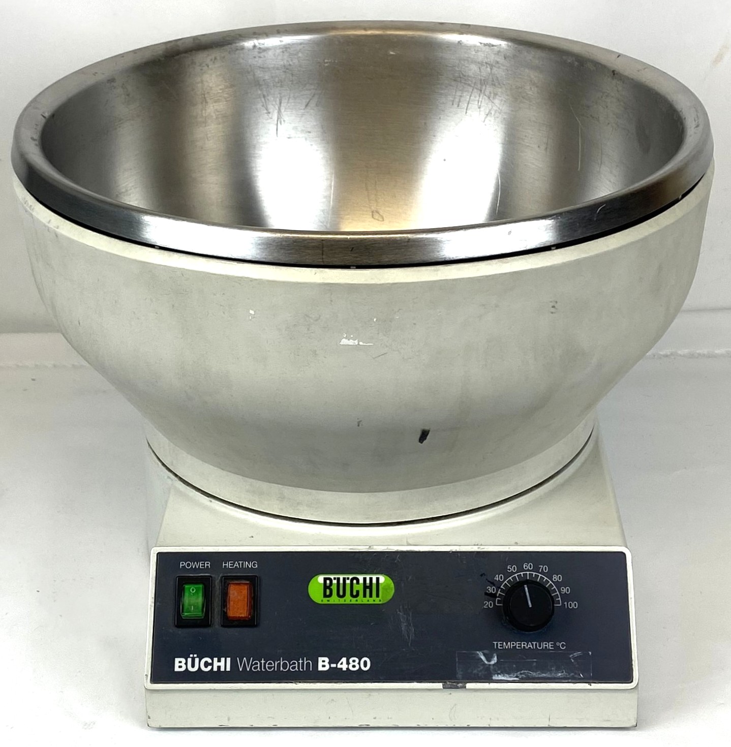 Used Buchi B-480 Heated Water Bath for Rotary Evaporator (5L)