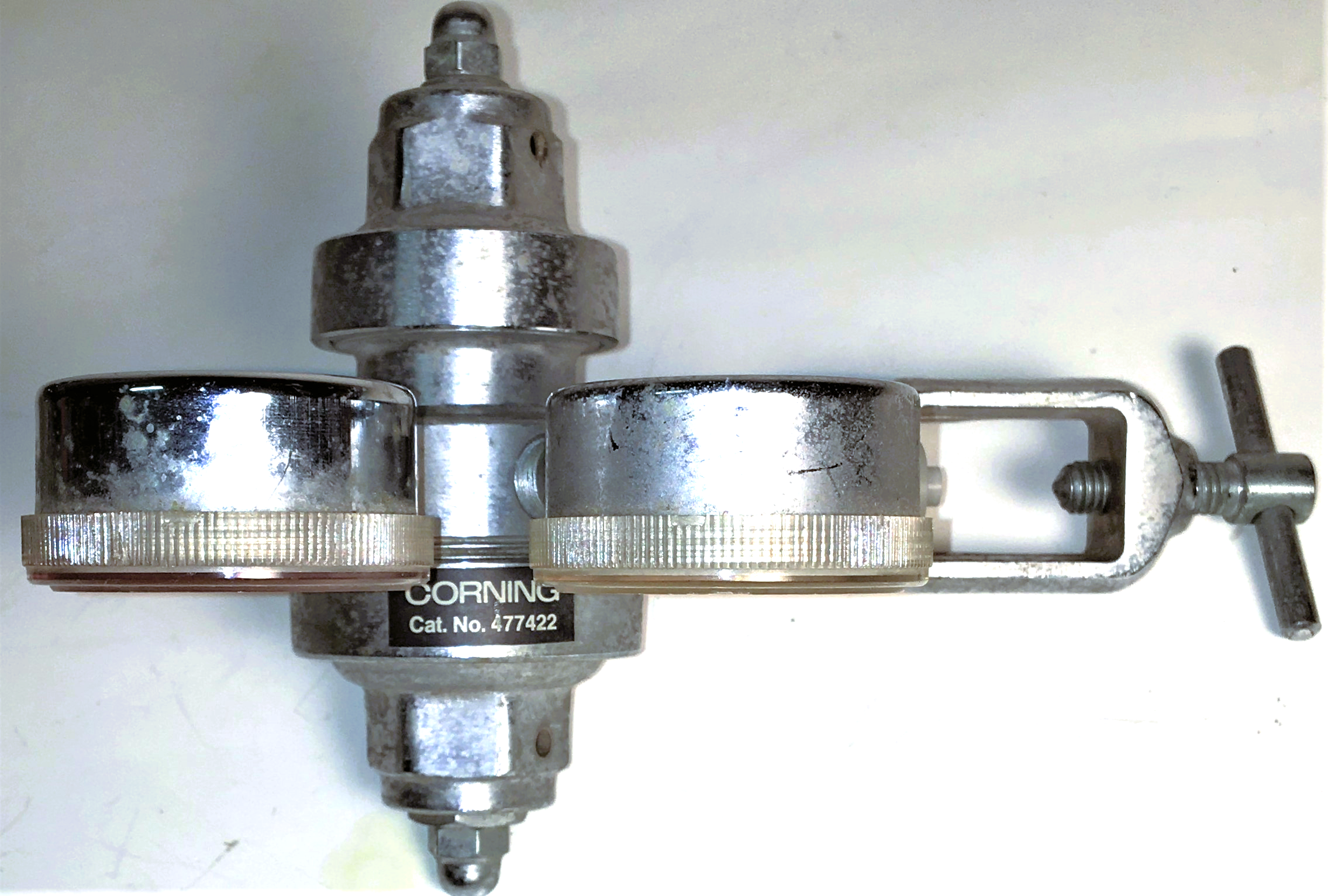 Used Corning 477422 Dual-Stage Pressure Regulator
