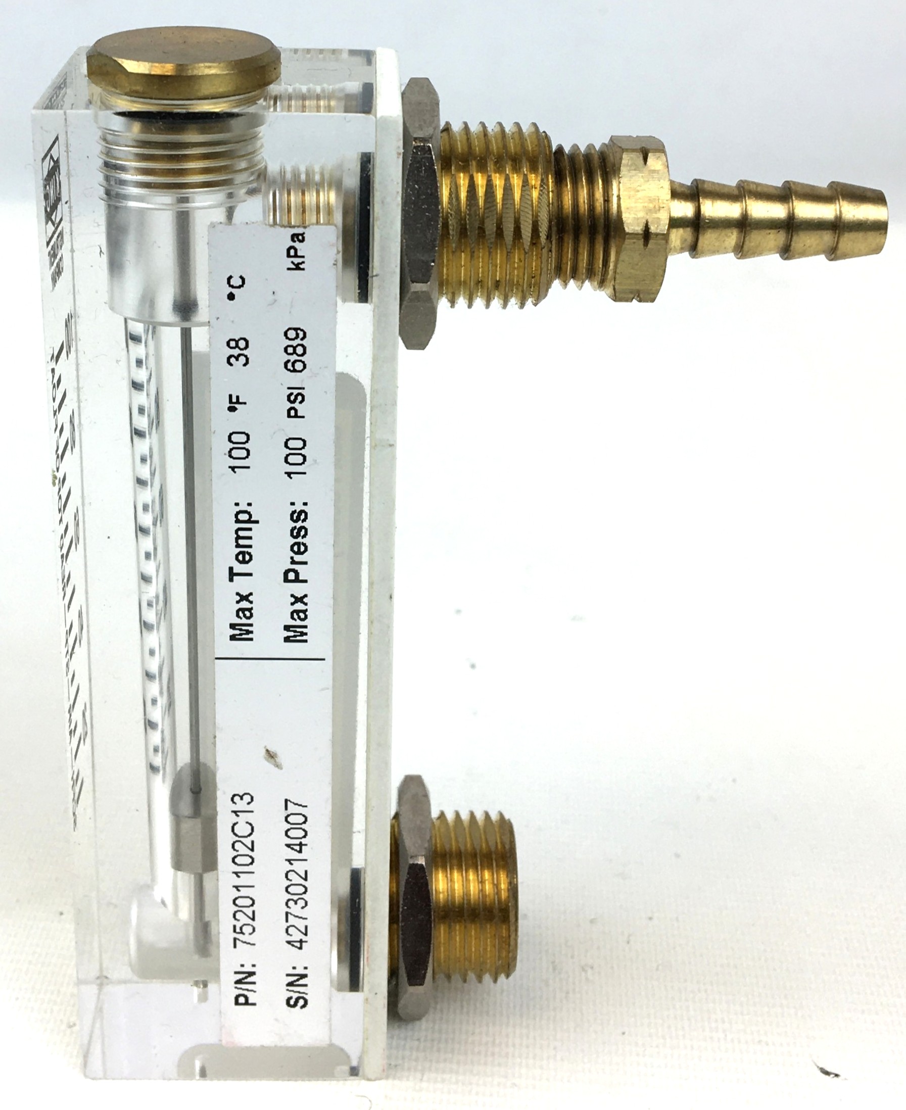 Used King 7520 Series Rotameter (50mm/2")