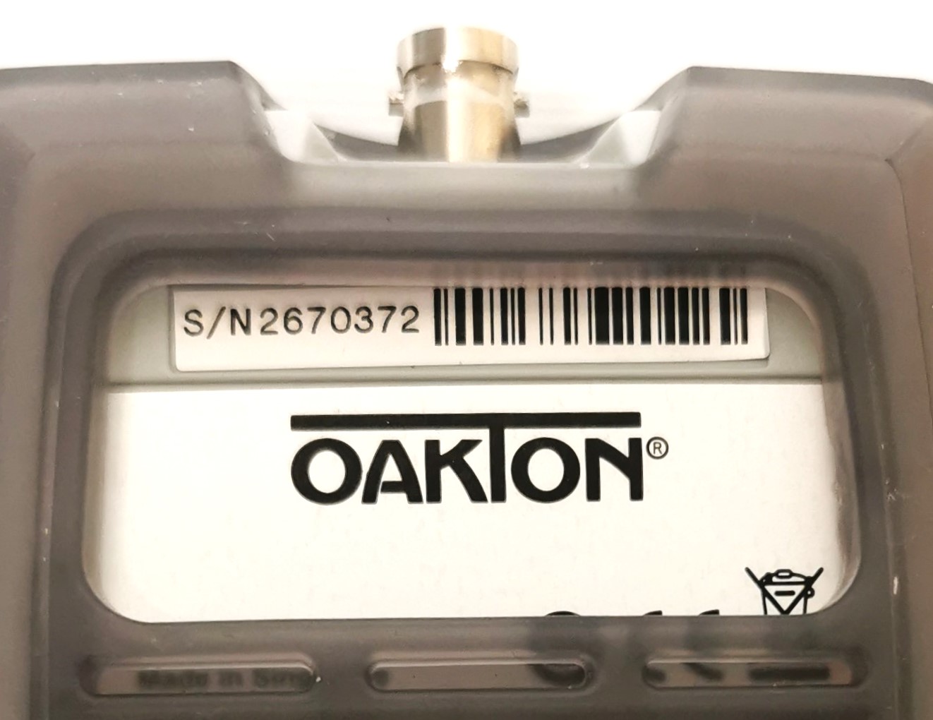 Used Oakton PH 5+ Handheld pH Meter with Electrode