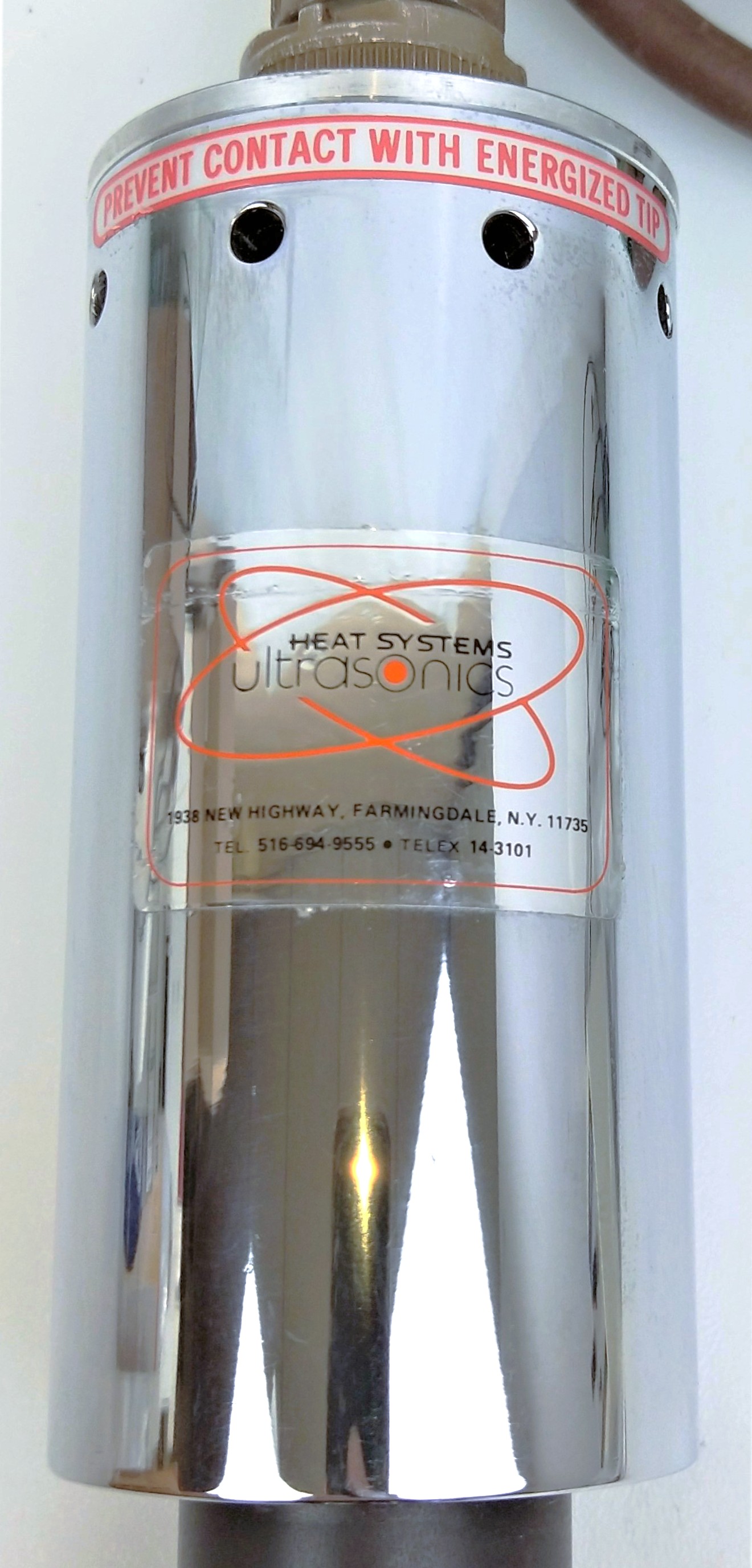 Used Heat-Systems Ultrasonics Model C3 Converter Probe with Accessories