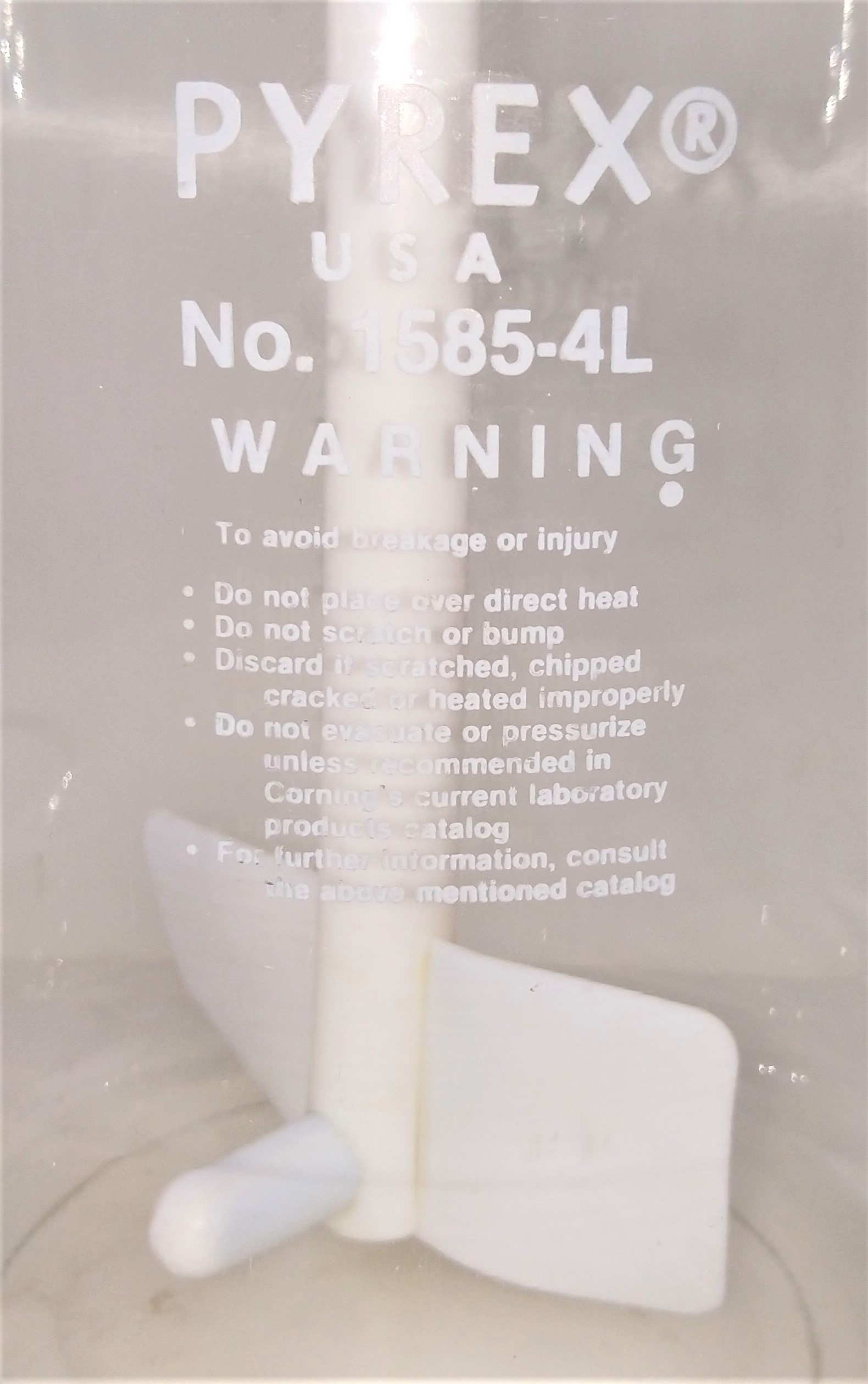 Used Corning (Bellco) ProCulture 4502-3L Double Sidearm Spinner Flask (3000mL)