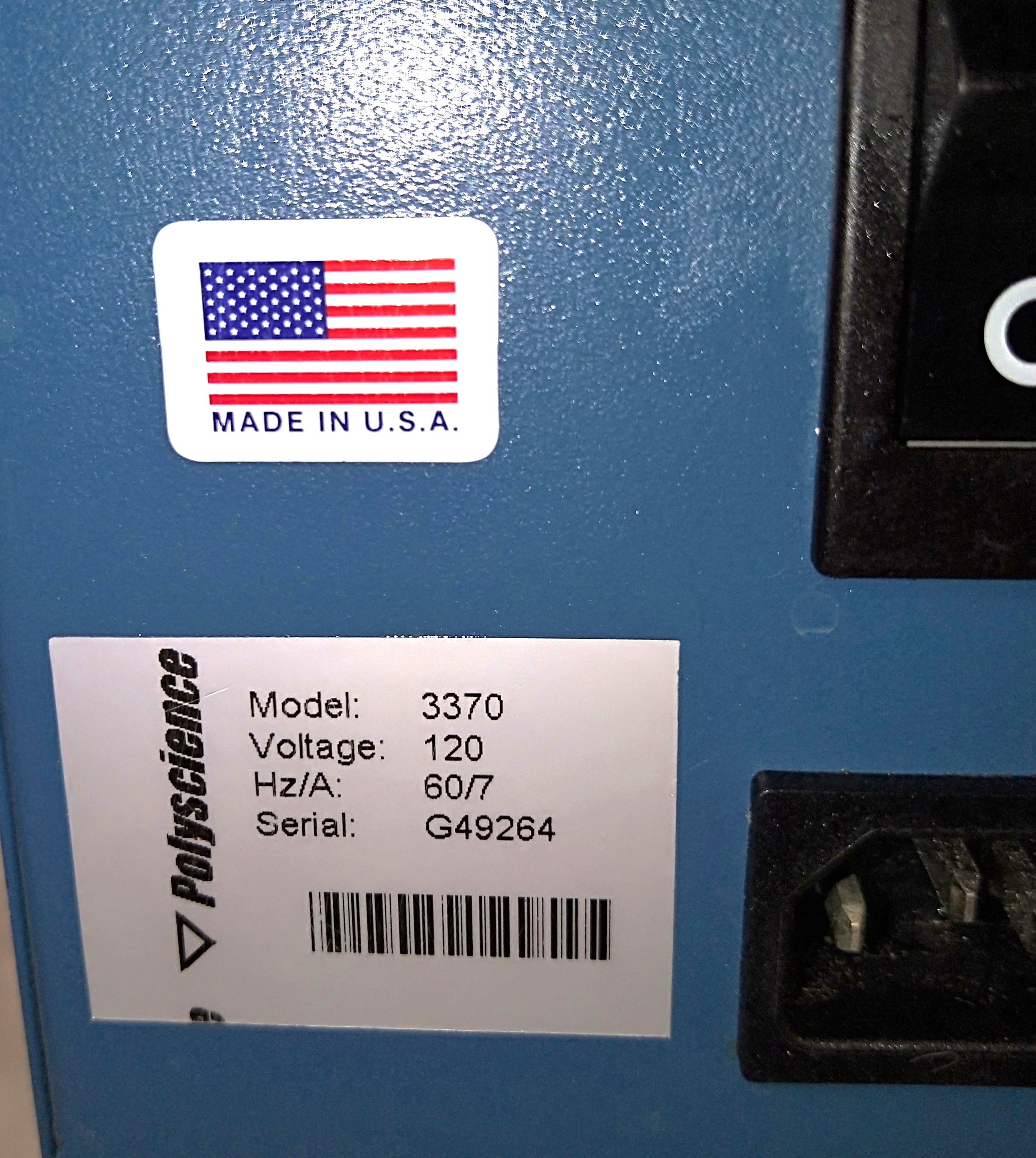 Used Polyscience 3370 Recirculator