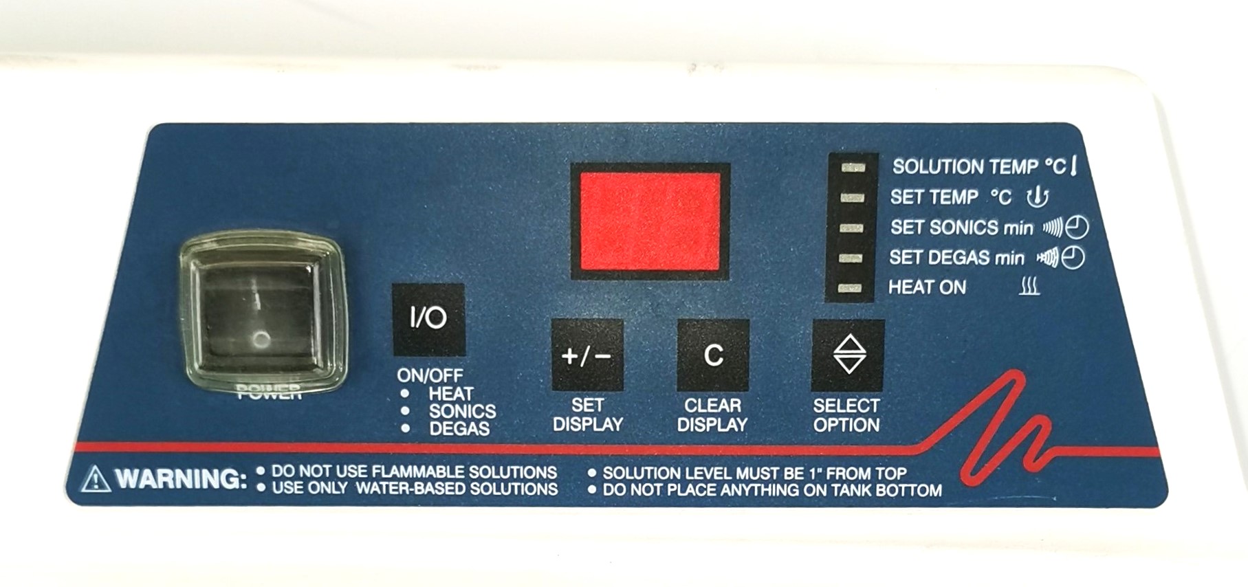 Used Branson 8510R-DTH Heated Ultrasonic Cleaner (20.8L)