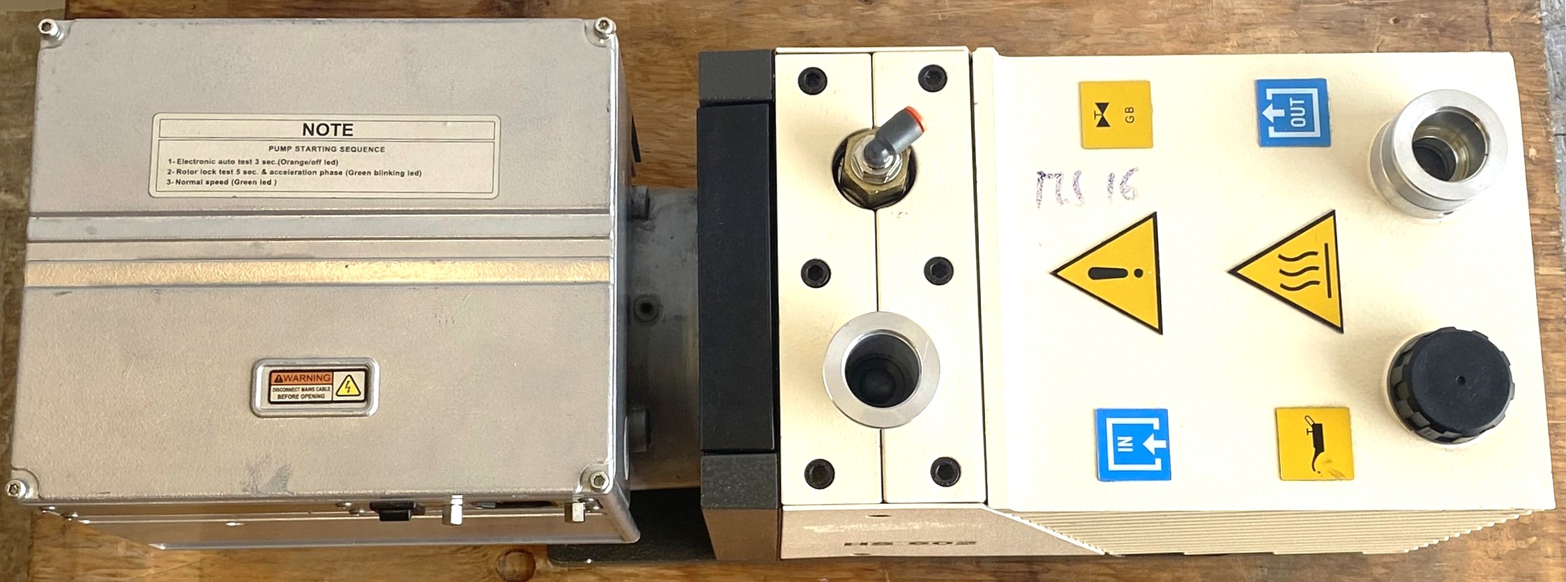 Used Varian HS 602 Rotary Vacuum Pump (17.6cfm)