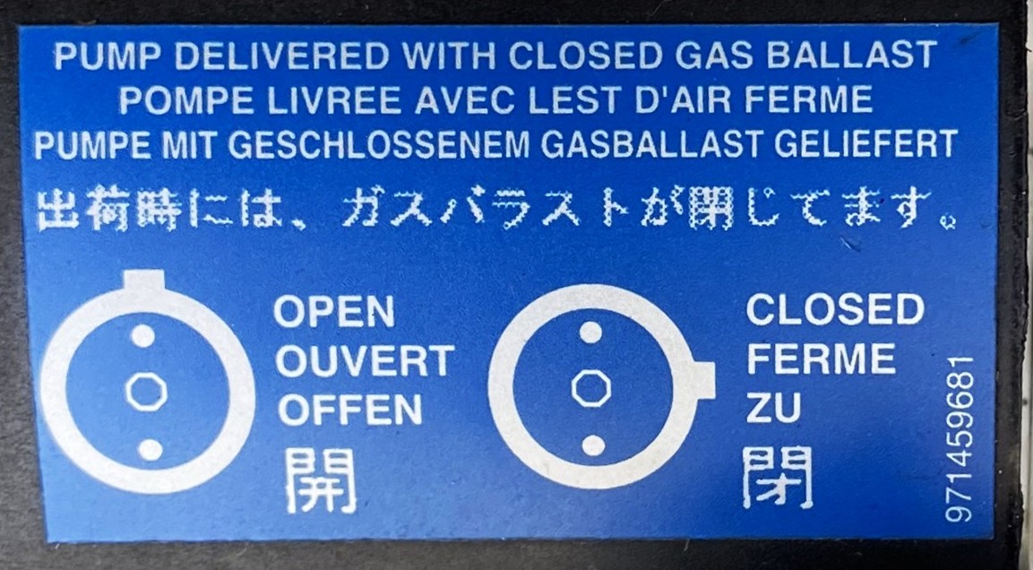 Used Leybold Sogevac SV40 BIFC Rotary Vacuum Pump (22.7-27.7 cfm)