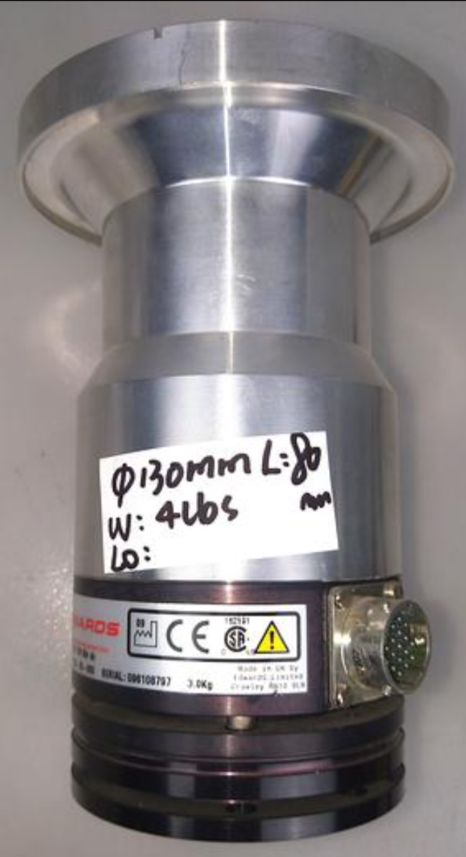 As is Edwards EXT 70H Turbomolecular Drag Pump