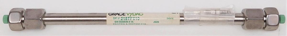 Used Vydac 218TP510 C18 Semi-Preparative LC Column (25 cm × 10 mm x 5µm)