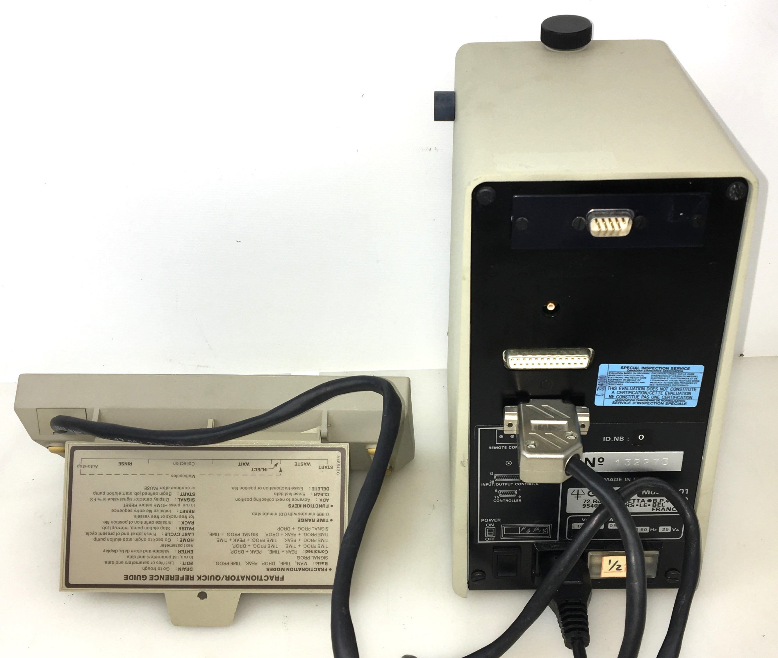 Used Gilson Dilutor 401 Syringe Pump with 201-202 Keypad Controller