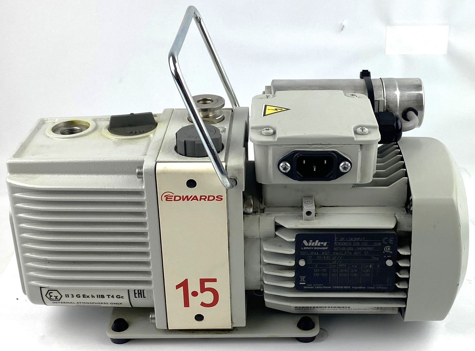 Used Edwards E2M1.5 (Agilent G1099-80023) Rotary Vacuum Pump (1.2cfm)