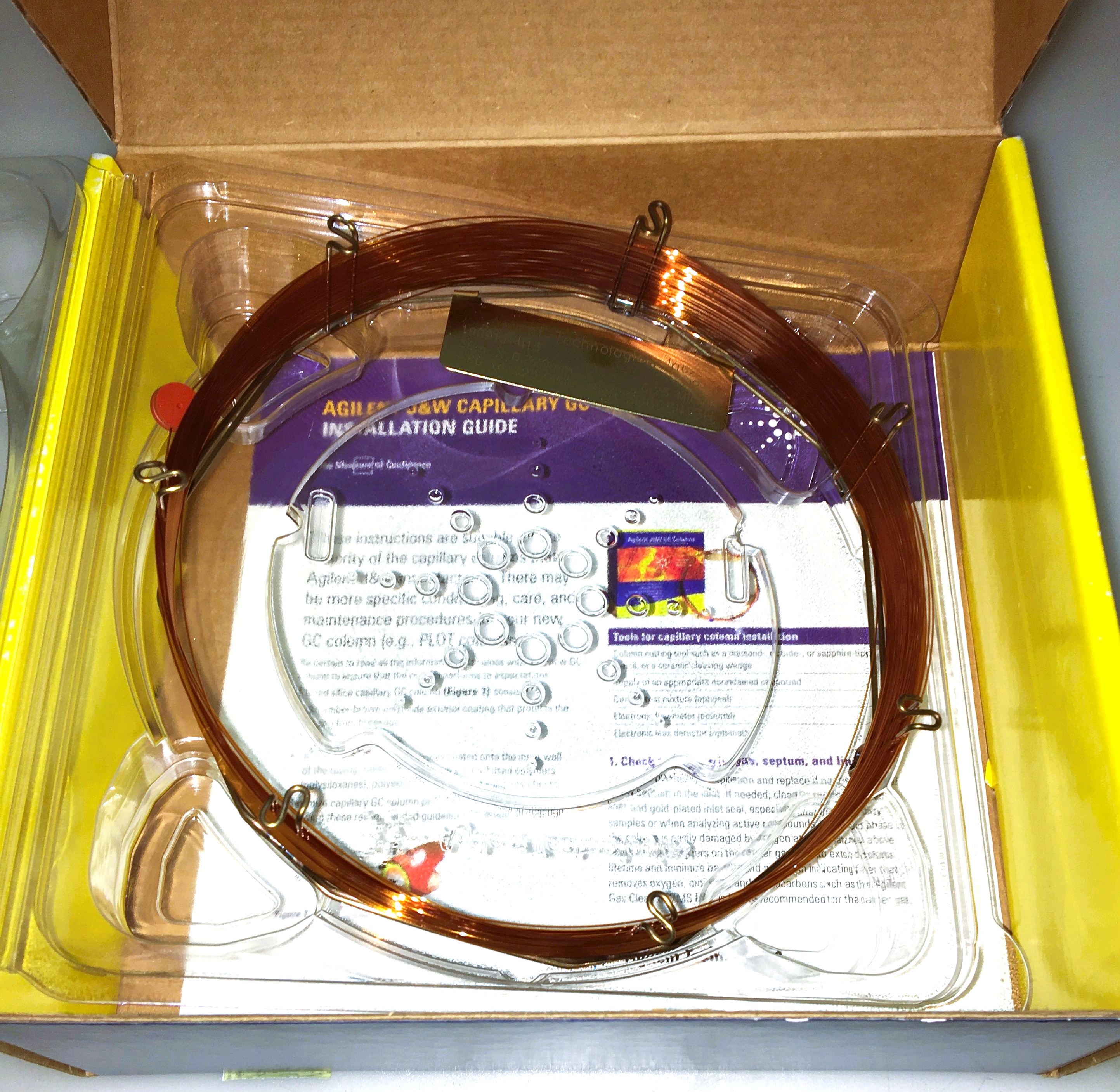 New Open Box Agilent HP-5 (19019J-413) Capillary Column (30M x 0.32mm x 0.25µm)