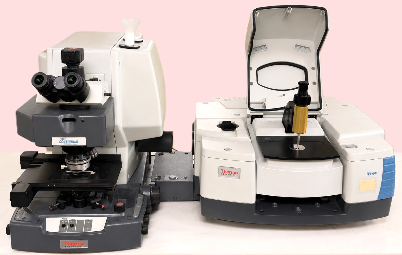 Used Thermo Nicolet iS50-Smart Orbit FT-IR Spectrometer with Continuµm Microscope and Accessories