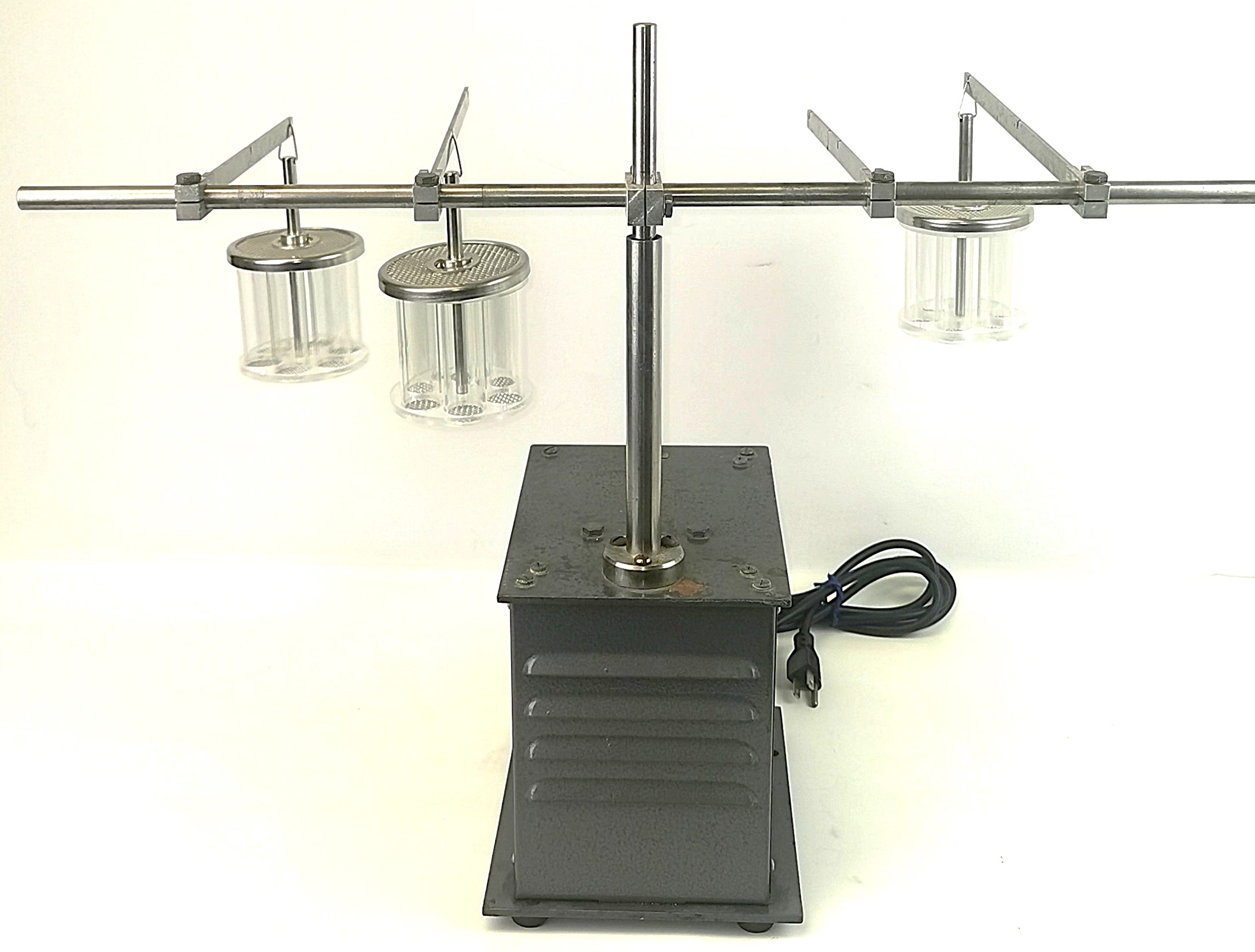 Used Vankel Vanderkamp 71C-104C-12 Tablet Disintegration Tester with Accessories