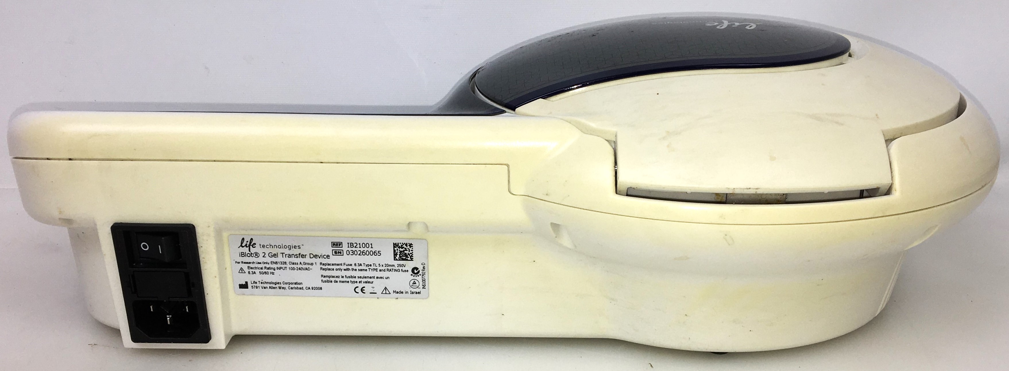 Used Life Technologies iBlot 2 Gel Transfer Device