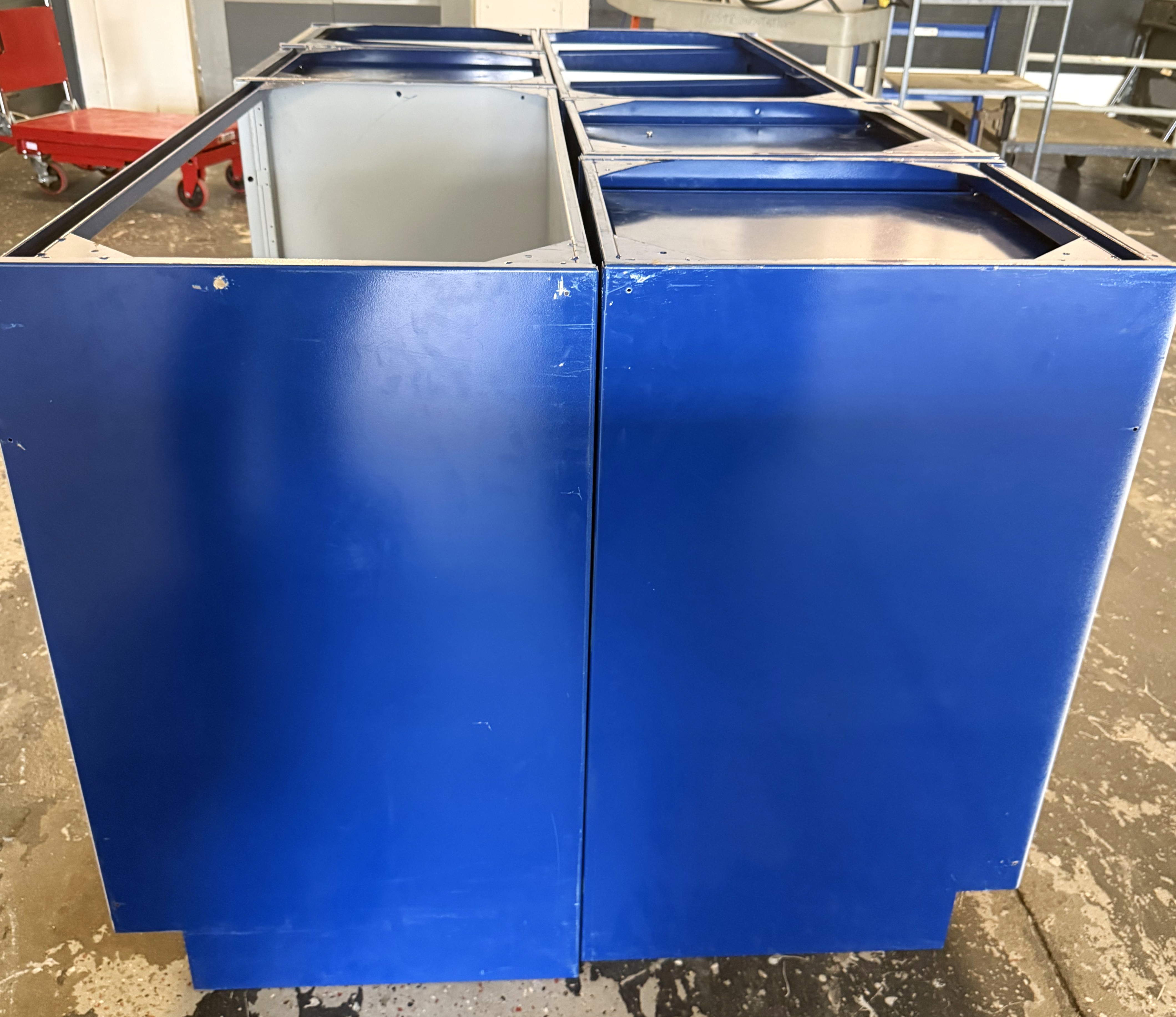 Used Metal Laboratory Cabinetry (Priced/Linear Ft)