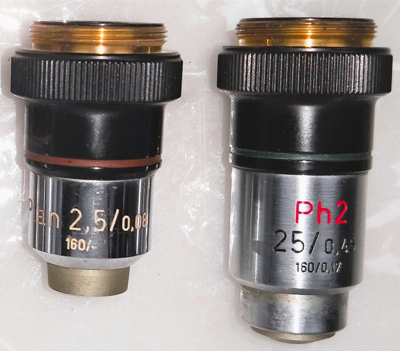 Used Carl Zeiss Inverted, Phase-Contrast Microscope with Illuminator (25X to 100X)