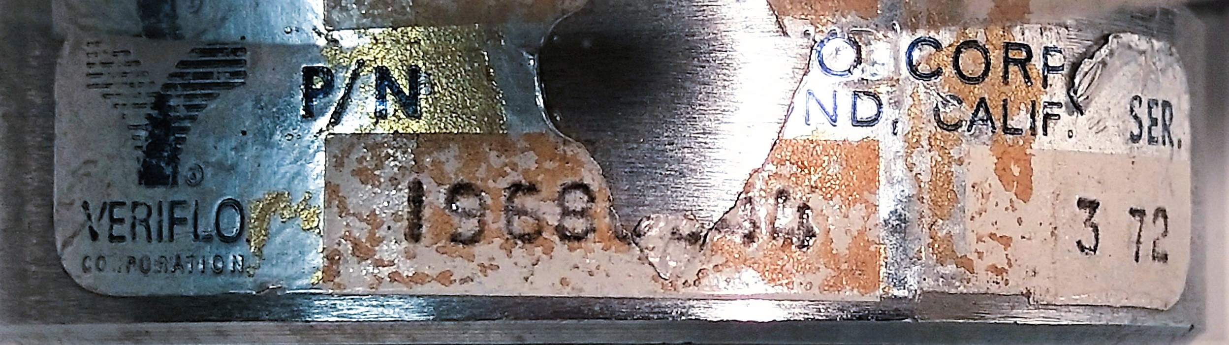 Used Veriflo Dual Stage Pressure Regulator (CGA 540)