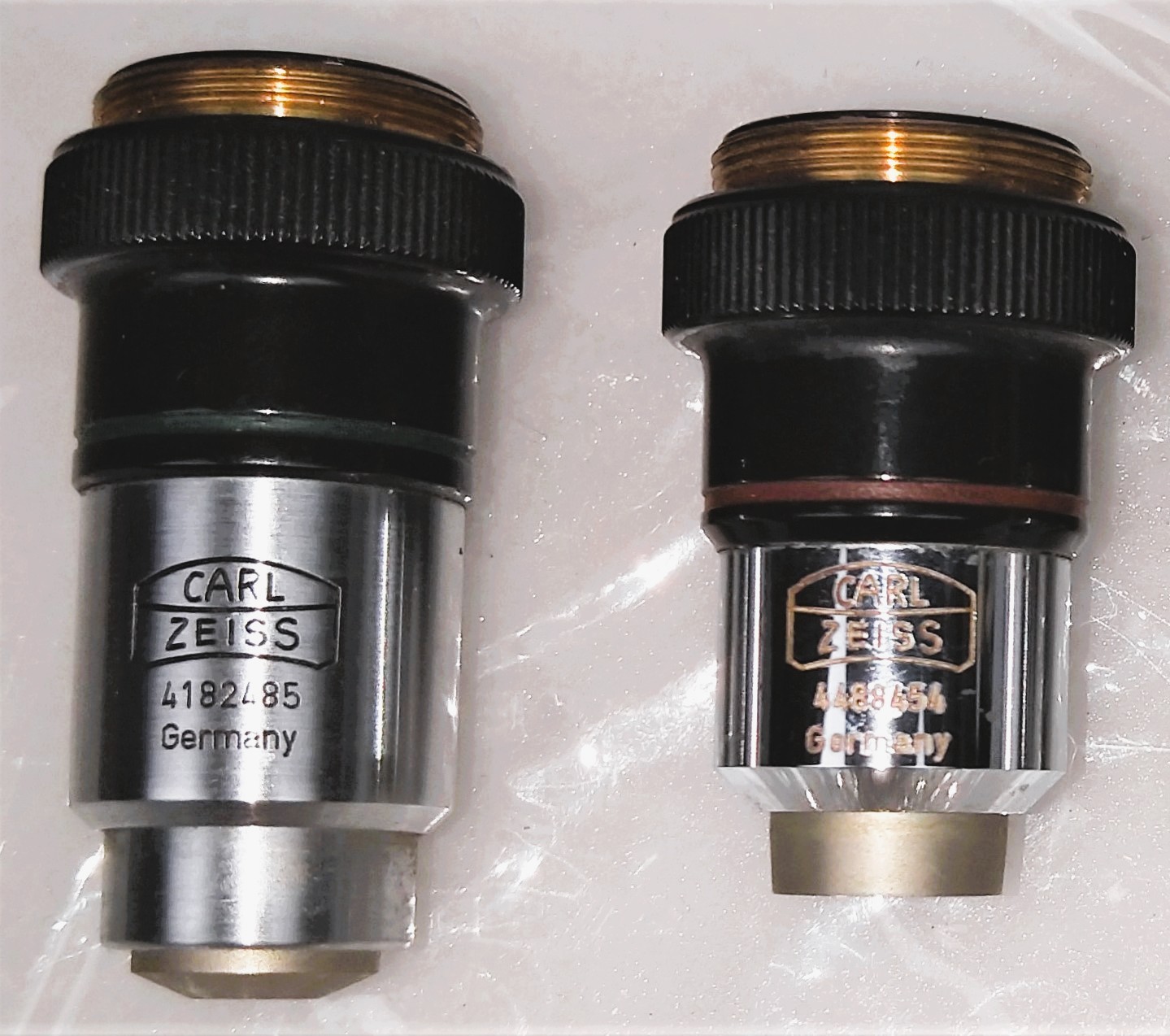 Used Carl Zeiss Inverted, Phase-Contrast Microscope with Illuminator (25X to 100X)