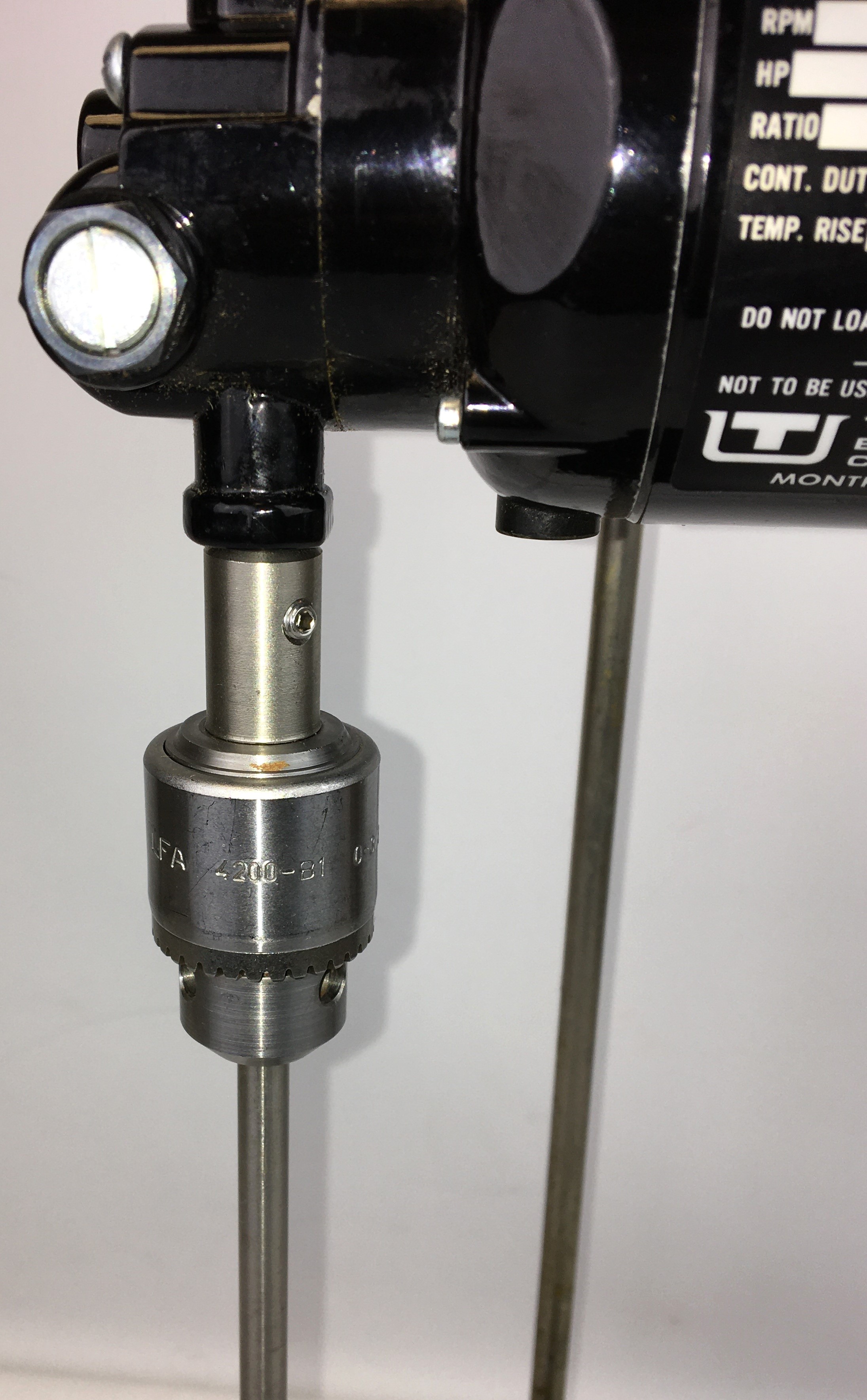 New Open Box Talboys 134-2 Overhead Stirrer with 150 Impeller and Stand