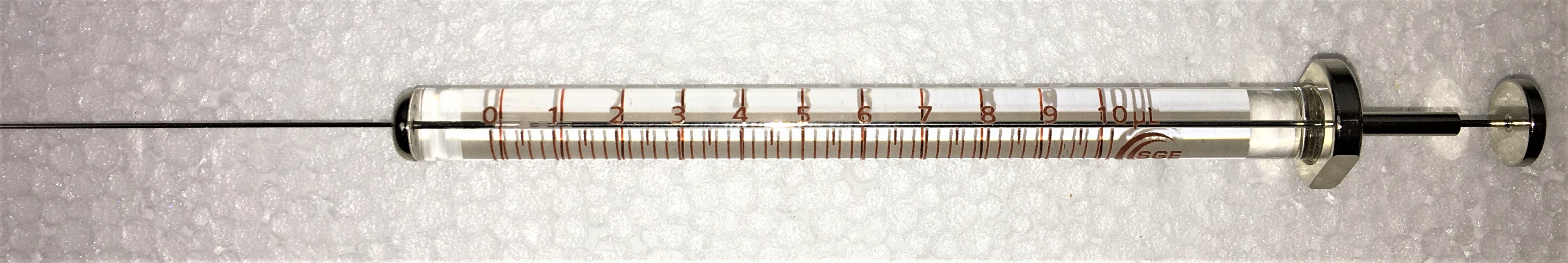 New Open Box SGE 10F-GT (002200) GasTight Injection Syringe (10μL)