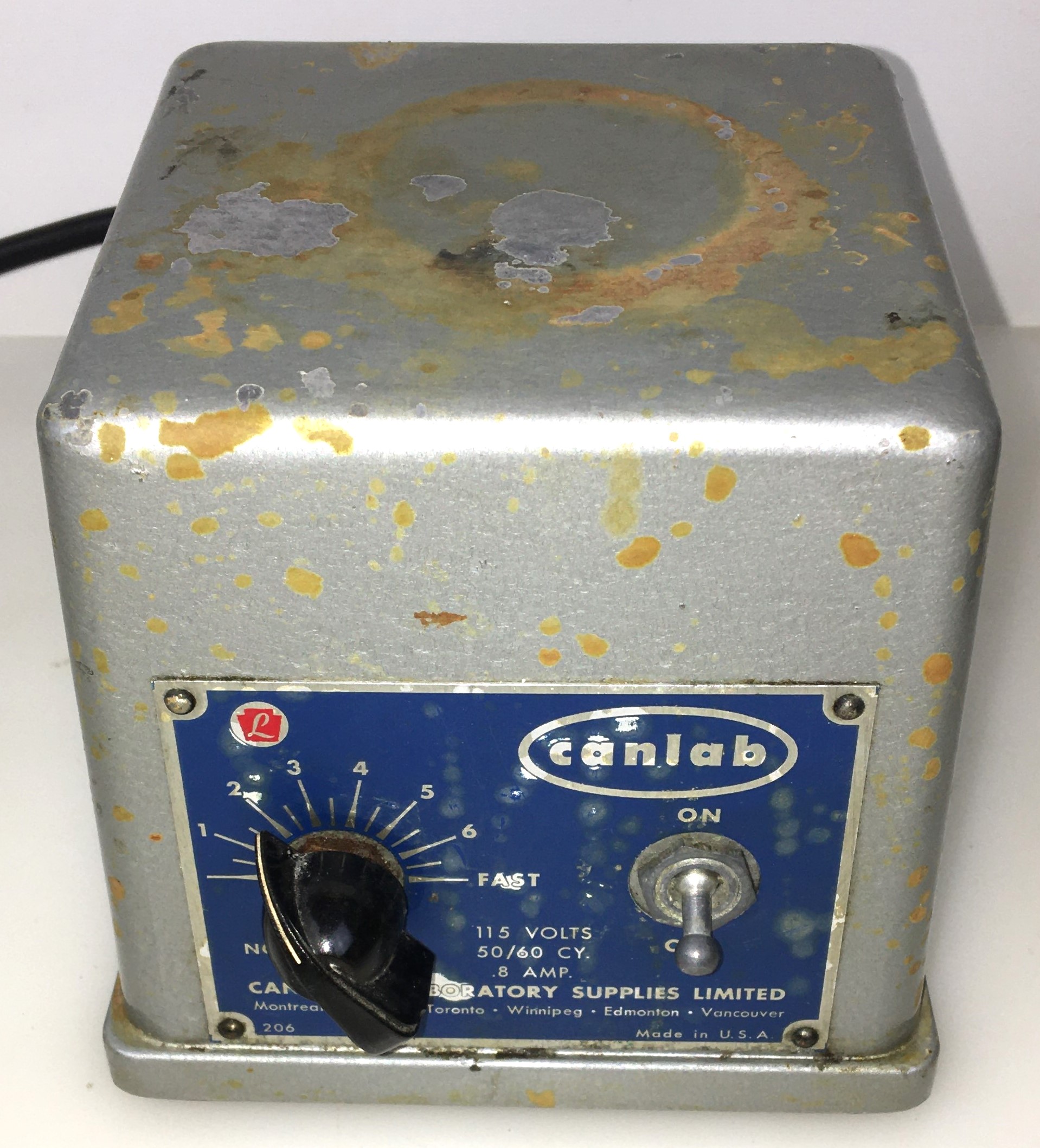 Used Canlab 77-8817 Magnetic Stirrer - 4.25″ x 4.25″ Plate