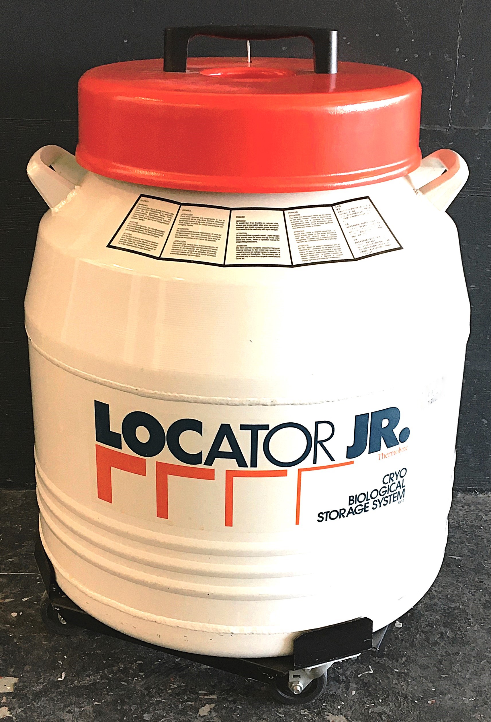 Used Thermolyne Locator Jr Cryogenic Storage System (50L)