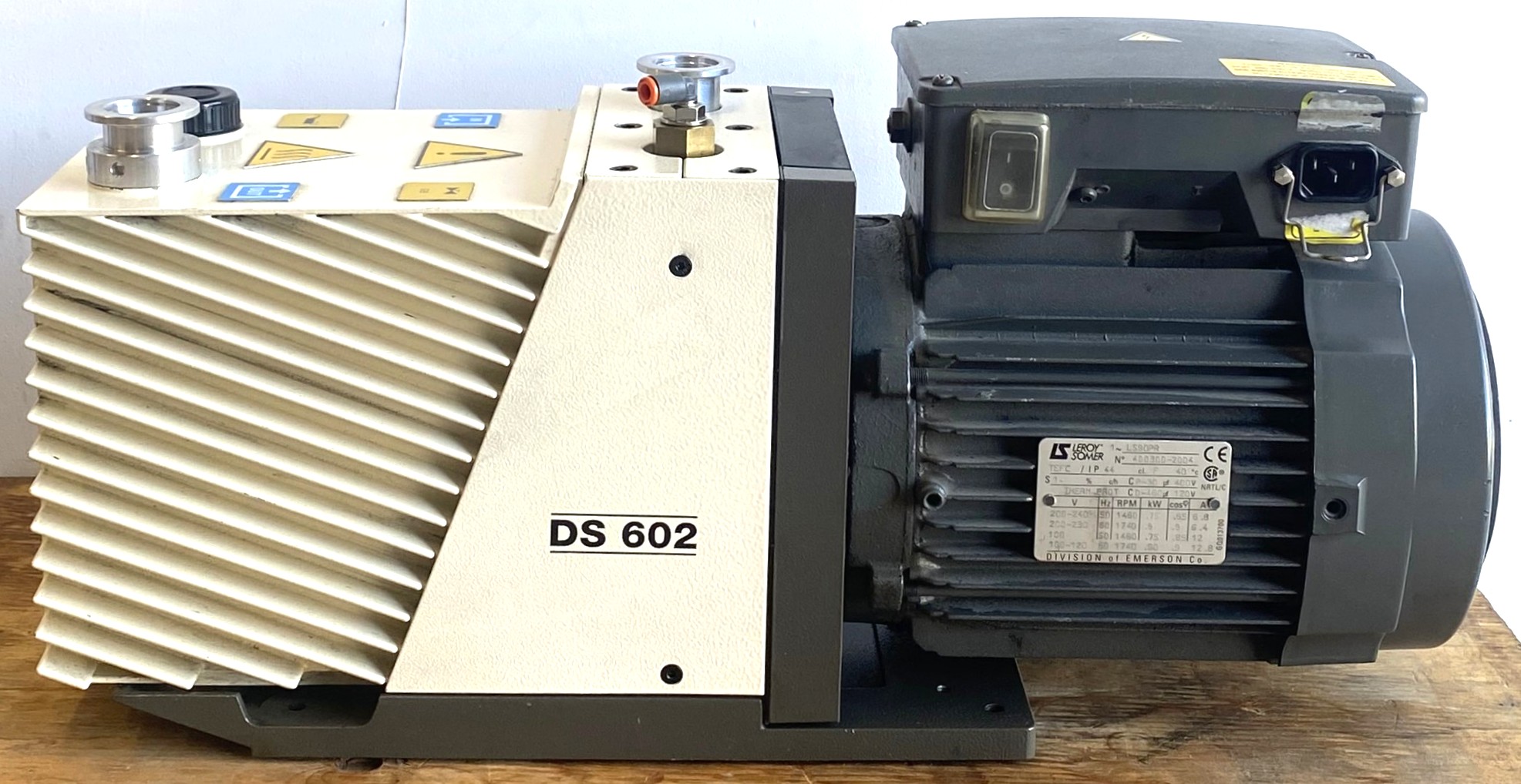 Used Varian (Agilent) DS 602 Rotary Vacuum Pump (17.6cfm)