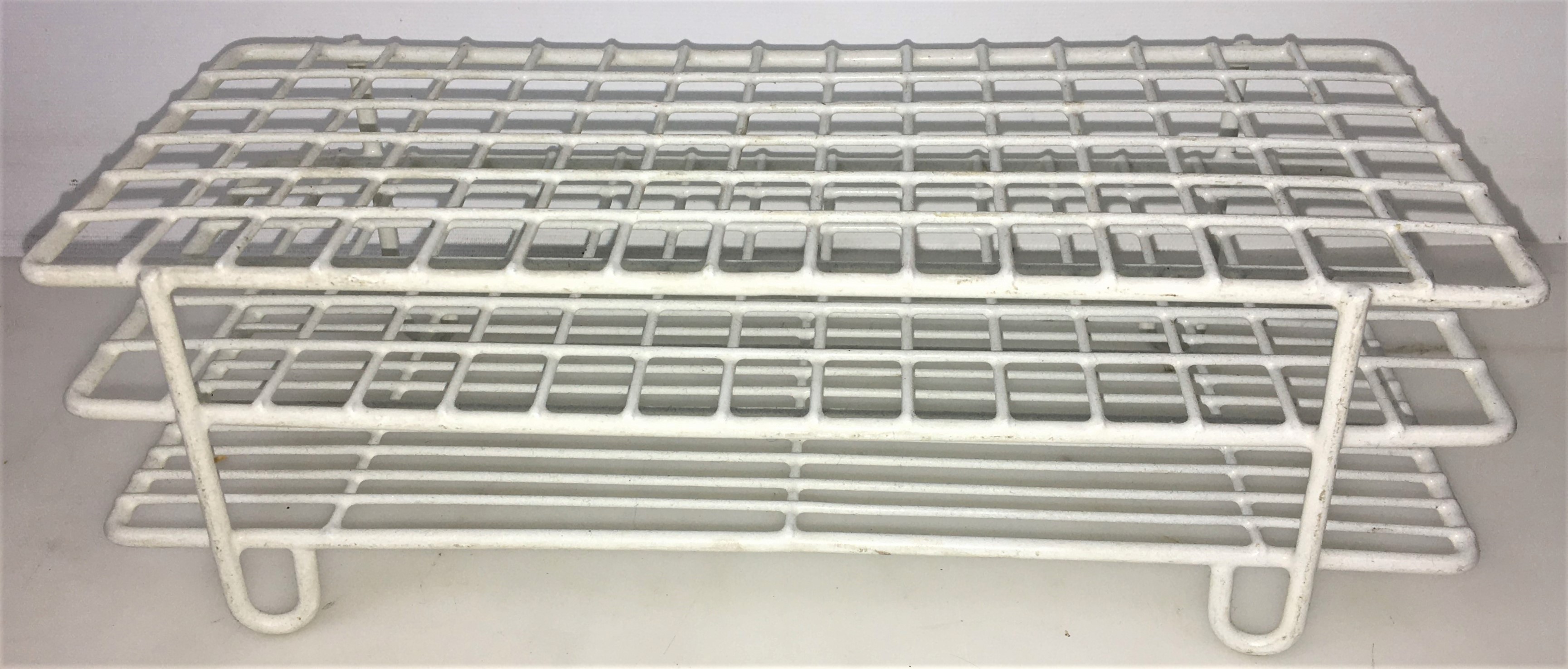 Used Epoxy Coated Wire Centrifuge Tube or Culture Tube Rack