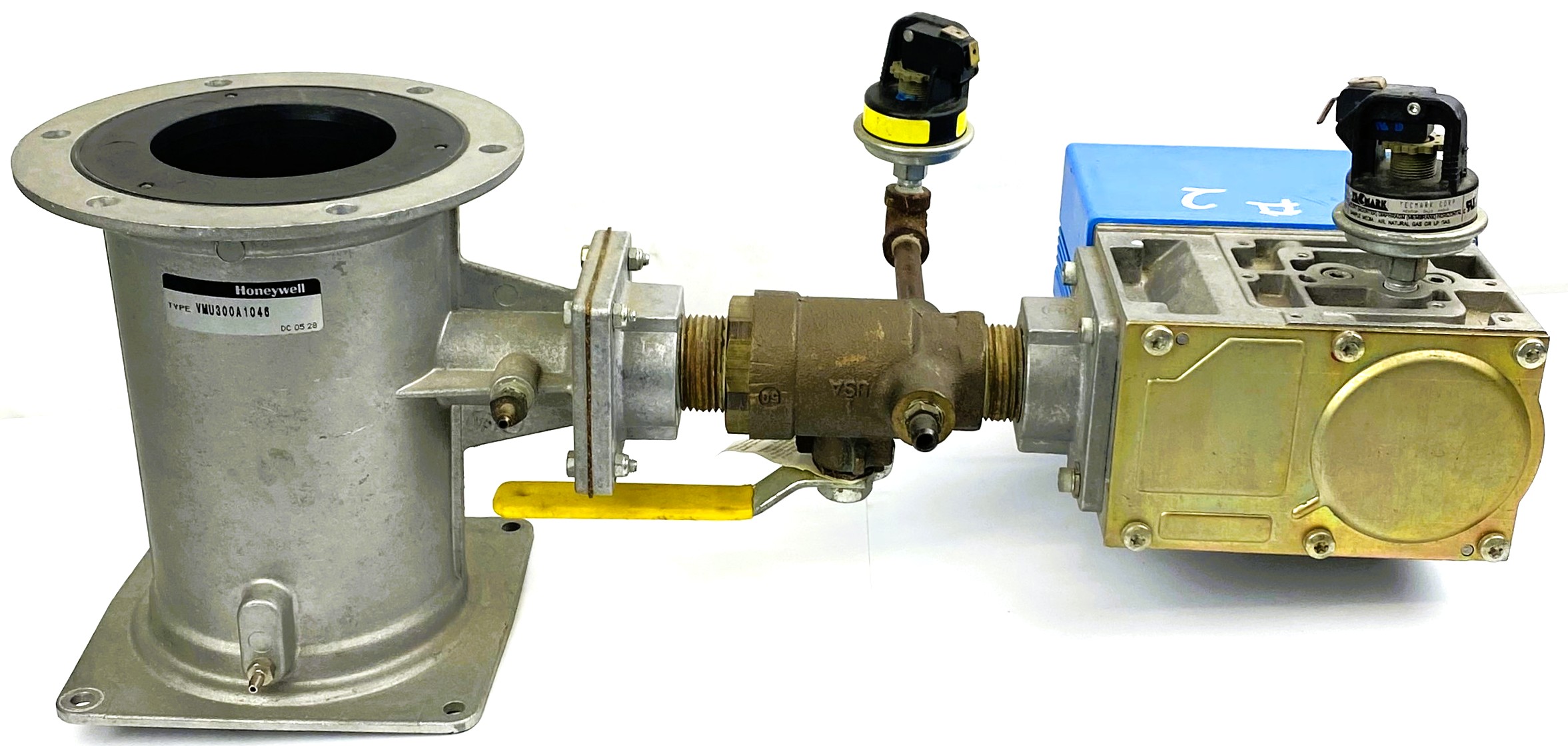 Used Honeywell Safety Gas Valve with Venturi Mixing Unit