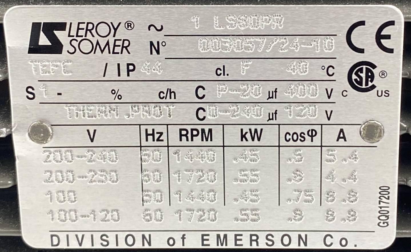 Used Varian (Agilent) DS 102 Rotary Vacuum Pump (3.5cfm)