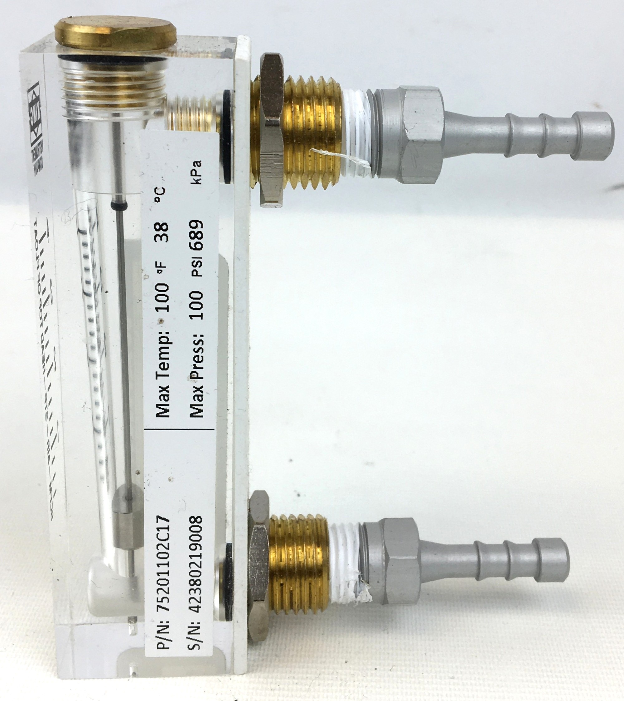 Used King 7520 Series Rotameter (50mm/2")