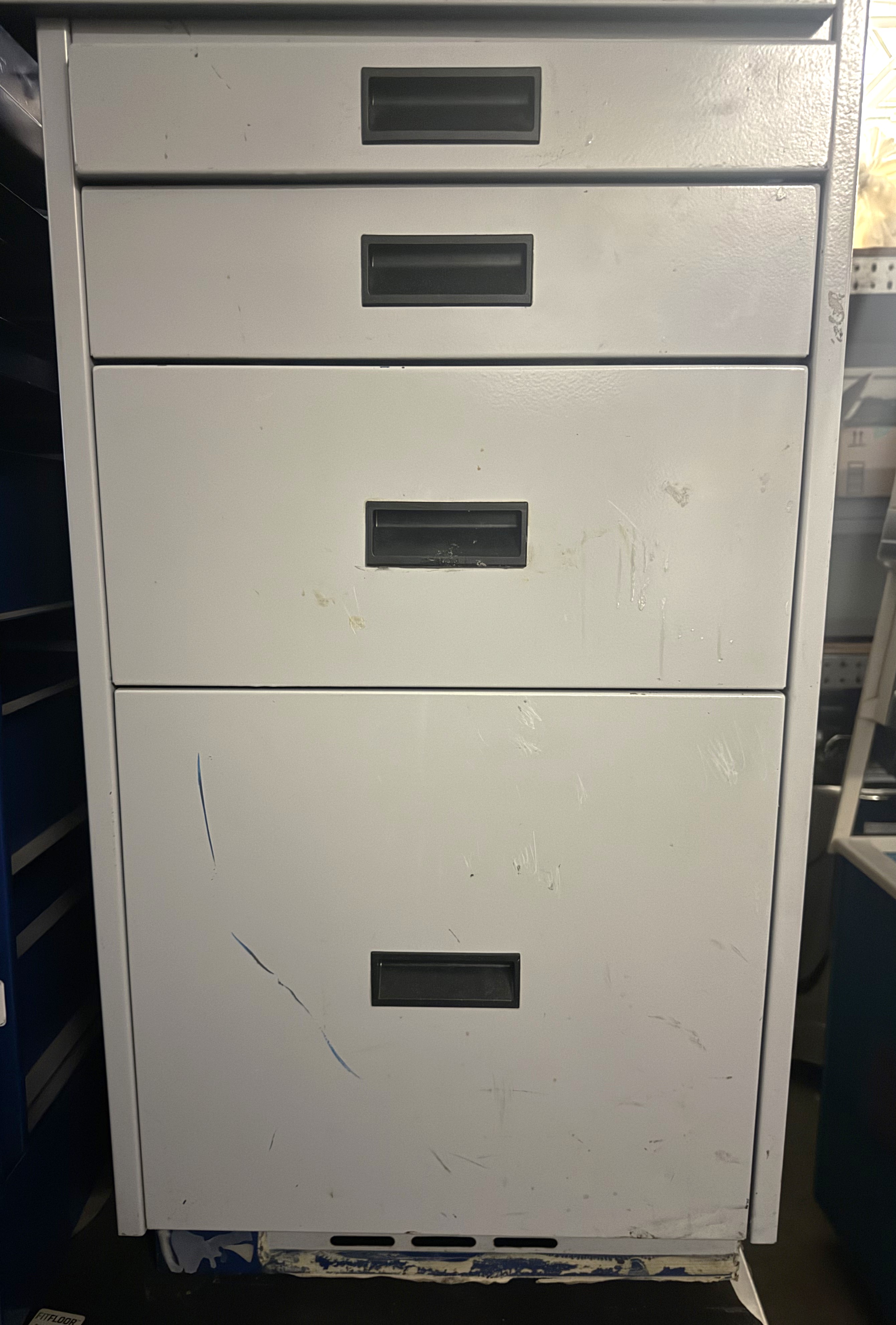 Used Metal Laboratory Cabinetry (Priced/Linear Ft)