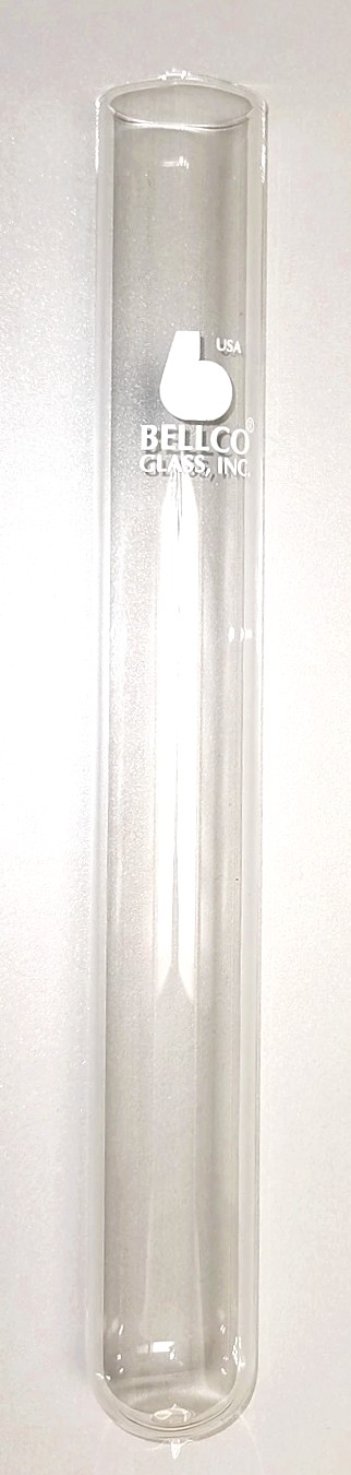 New Open Box Bellco 1287-00300 Round-Bottom Glass Pipette Canisters Only (Pack of 6)
