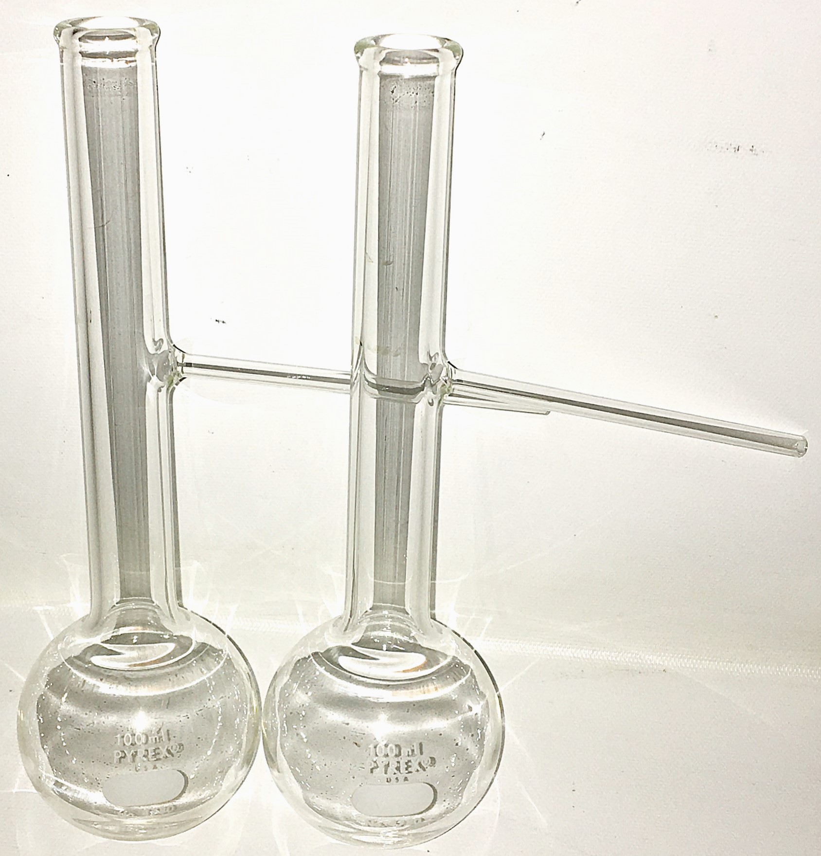 Used Corning PYREX 4780-100mL Engler Distilling Flask