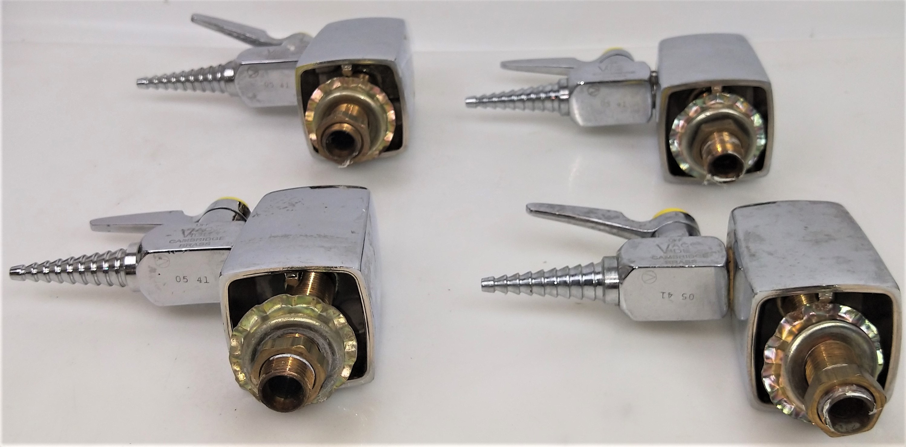 Used Assorted Deck-Mount Turrets and In-Line Ball Valves for Air, Gas and Vacuum