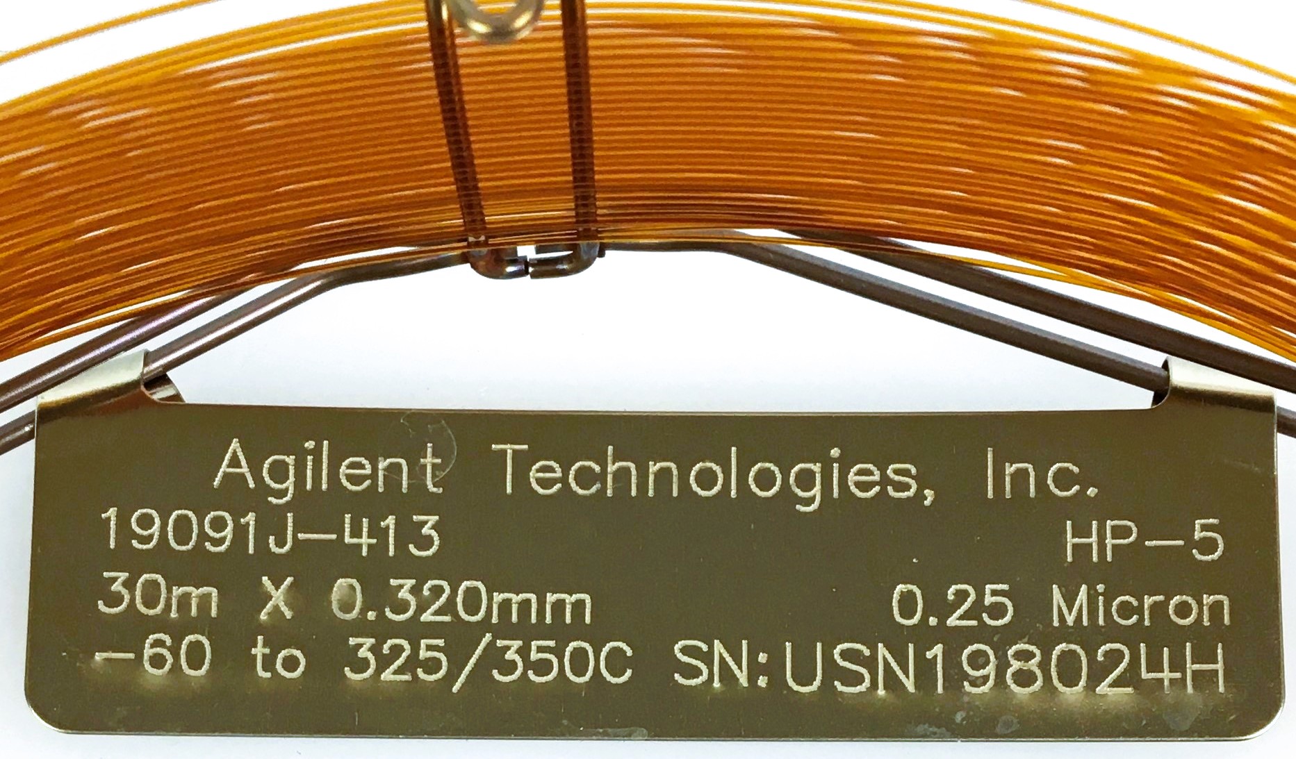 New Open Box Agilent HP-5 (19019J-413) Capillary Column (30M x 0.32mm x 0.25µm)