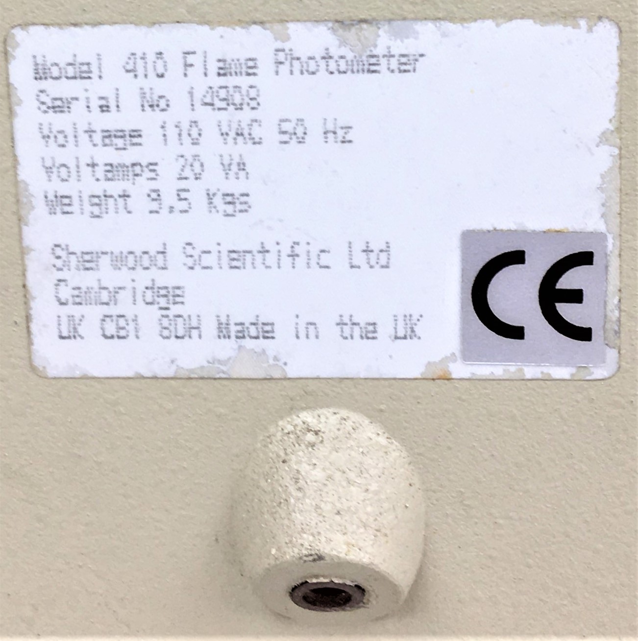 Used Sherwood 410 Flame Photometer