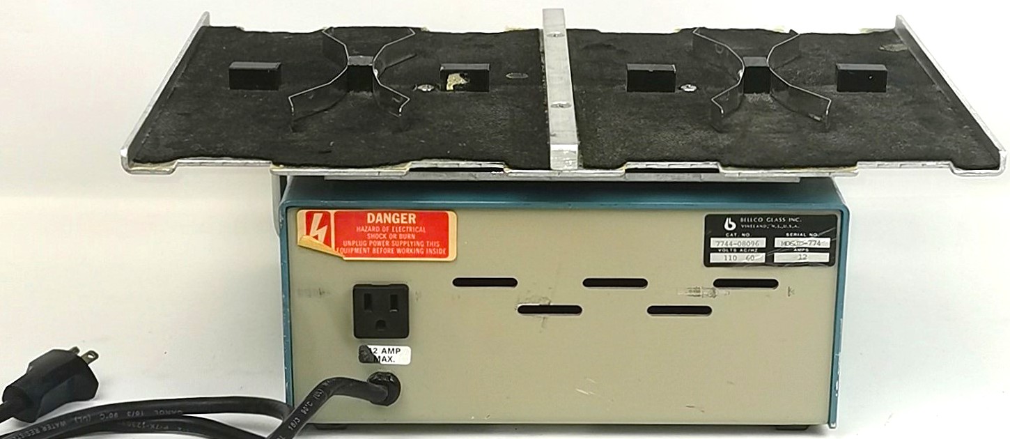 Used Bellco 7744-08096 Mini-Orbital Shaker (16" x 10.5" Platform)