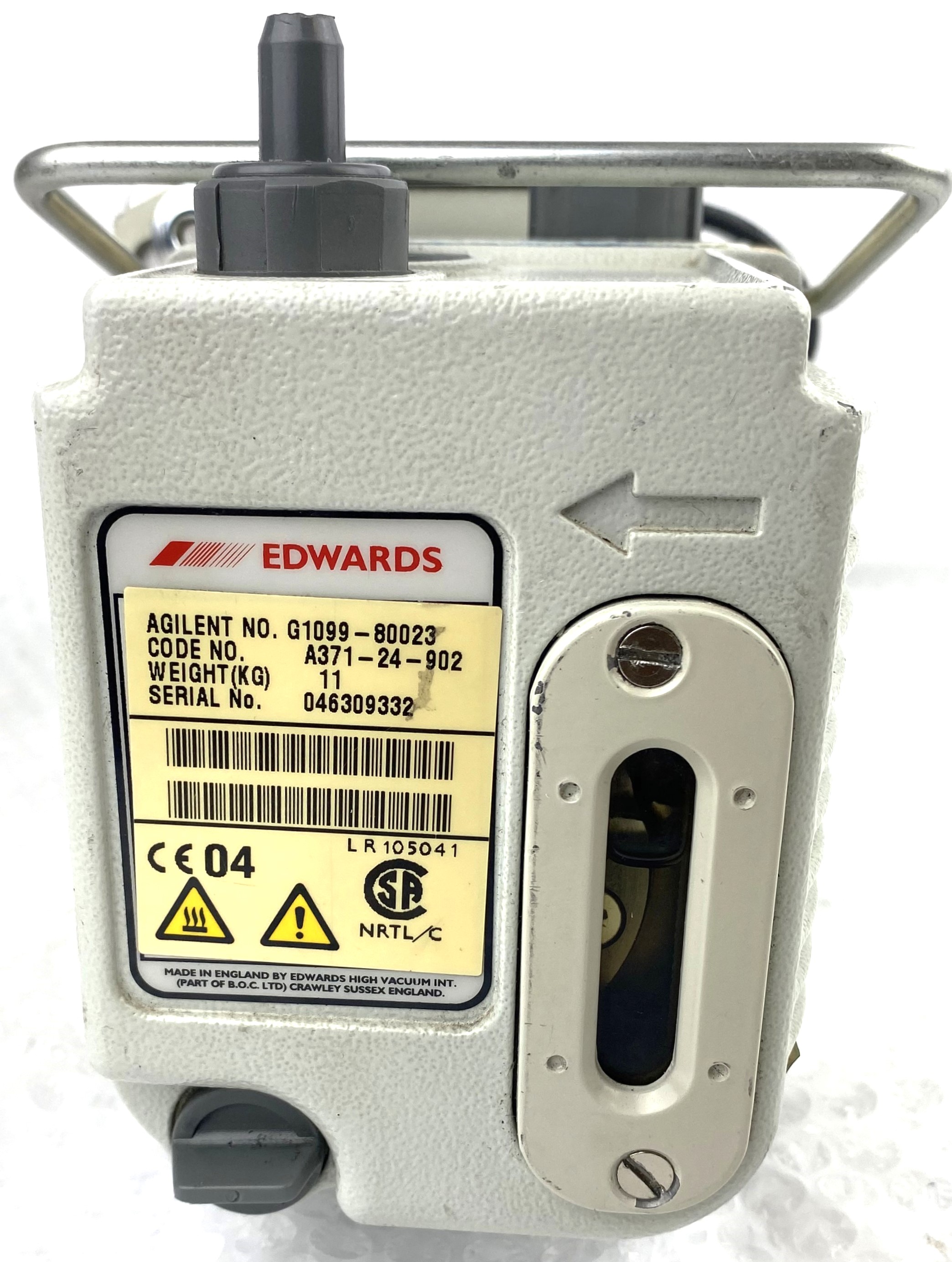Used Edwards E2M1.5 (Agilent G1099-80023) Rotary Vacuum Pump (1.2cfm)