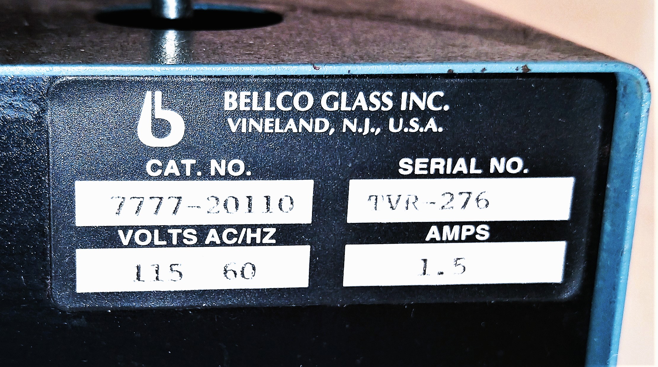 Used Bellco Back to Basics (7777-20110) Rocking Platform Shaker (10" x 10" Platform)